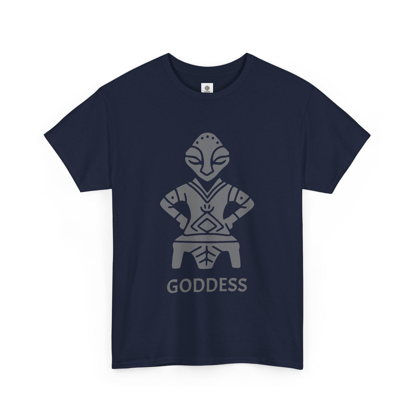 The Goddess On The Throne Cultural Artwork Tee Unisex Heavy Cotton Tee