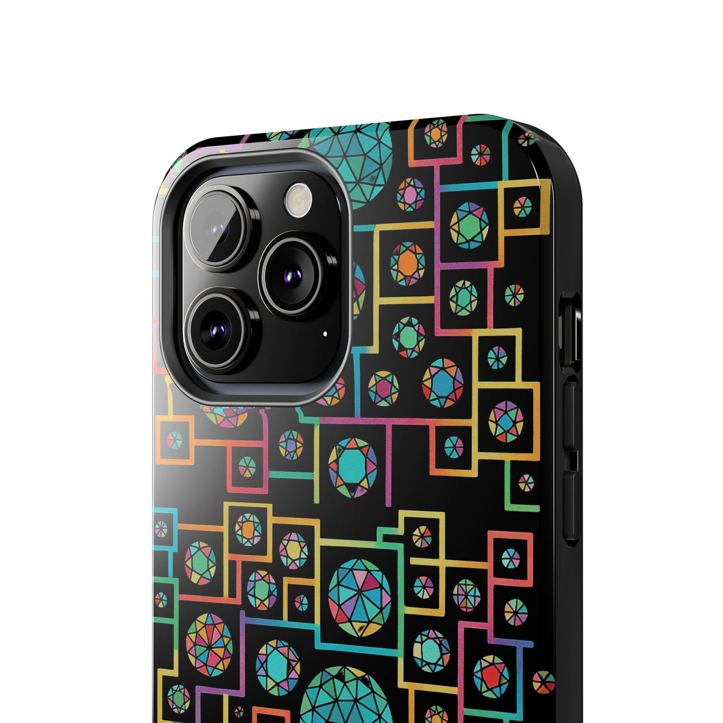 Geometric Dome Inspired Tough Phone Cases