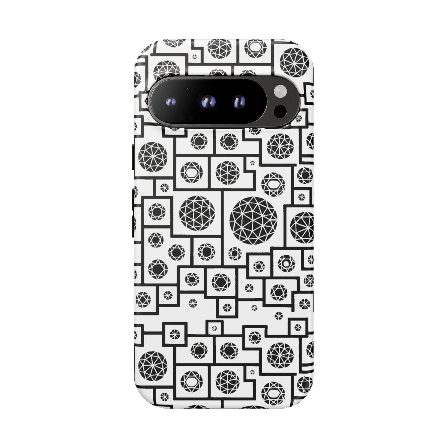 Unique Geometric Phone Case - For iPhone, Google Pixel, and Samsung Galaxy
