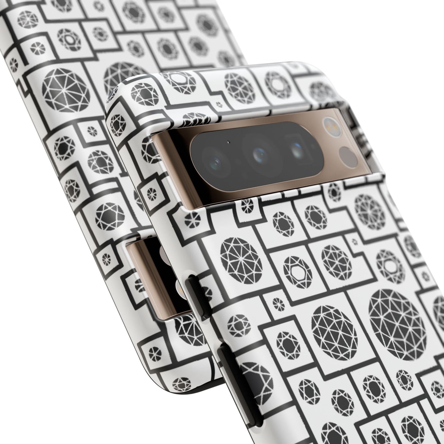 Unique Geometric Phone Case - For iPhone, Google Pixel, and Samsung Galaxy