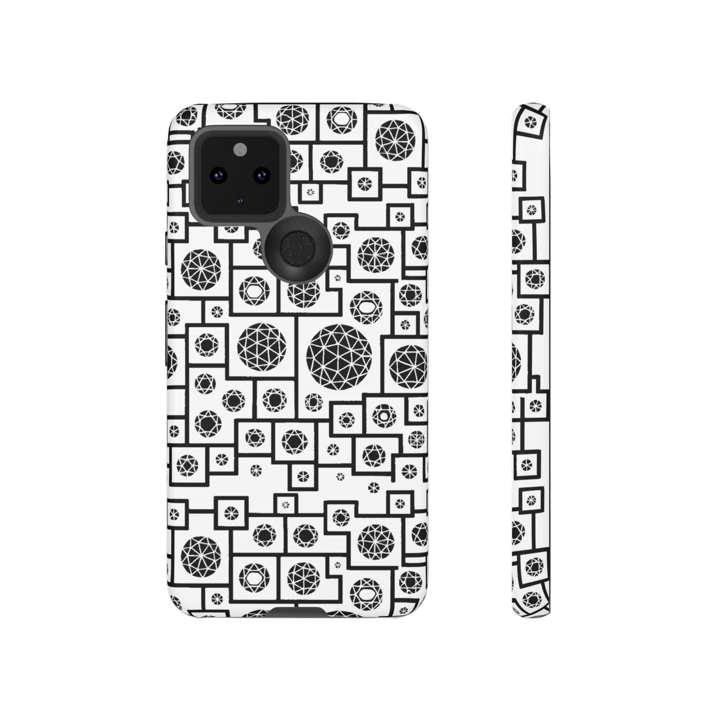 Unique Geometric Phone Case - For iPhone, Google Pixel, and Samsung Galaxy
