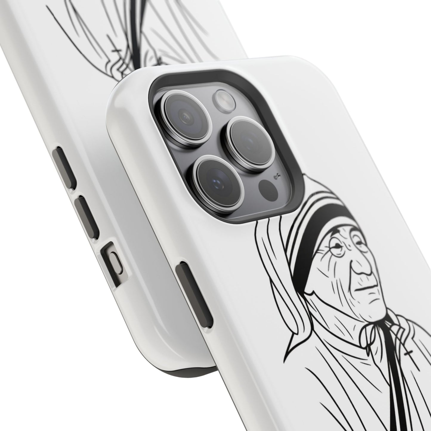 Inspirational Mother Teresa Quote iPhone Case for iPhone 13 to 16 -  Magnetic Tough Cases