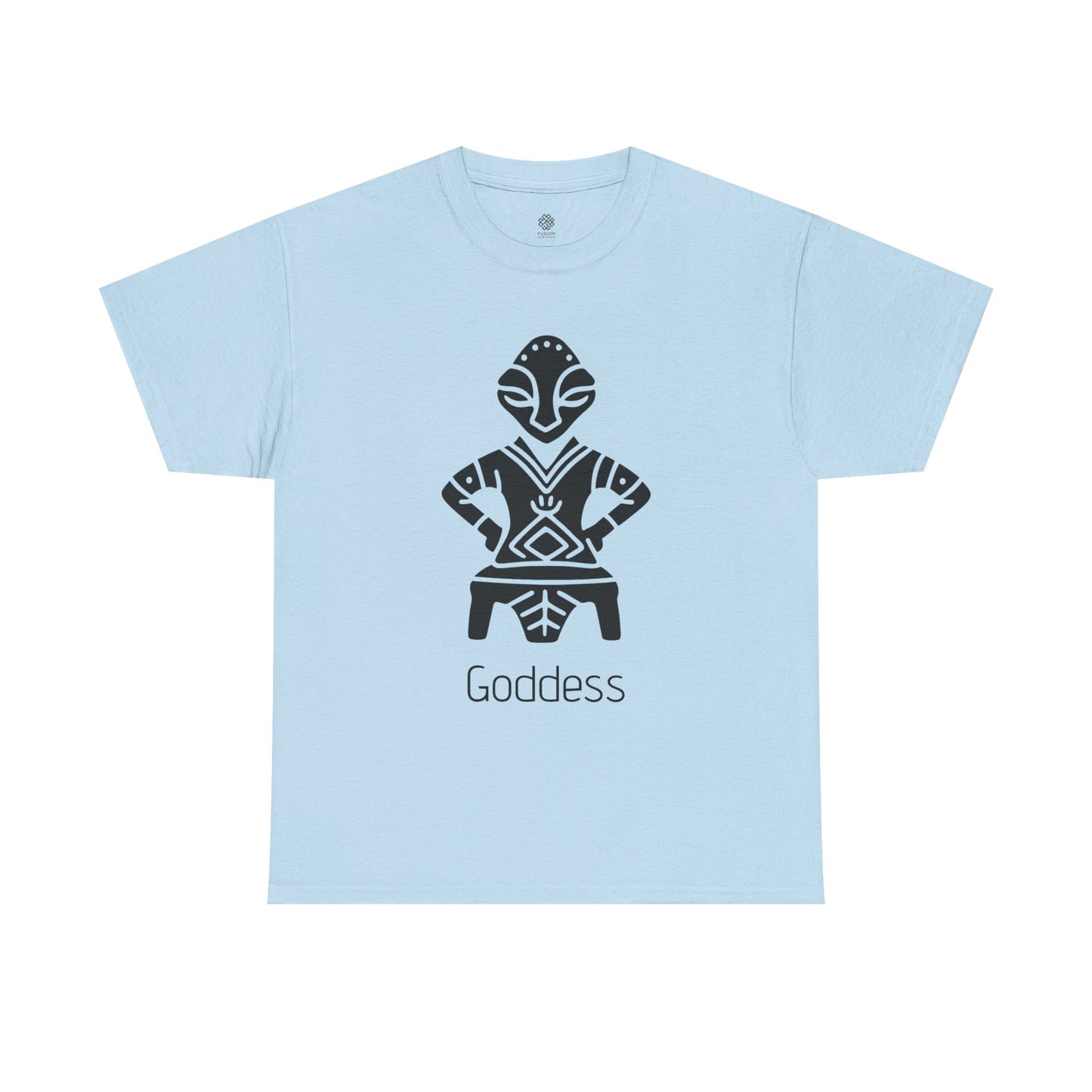 The Goddess On The Throne Cultural Artwork Tee Unisex Heavy Cotton Tee