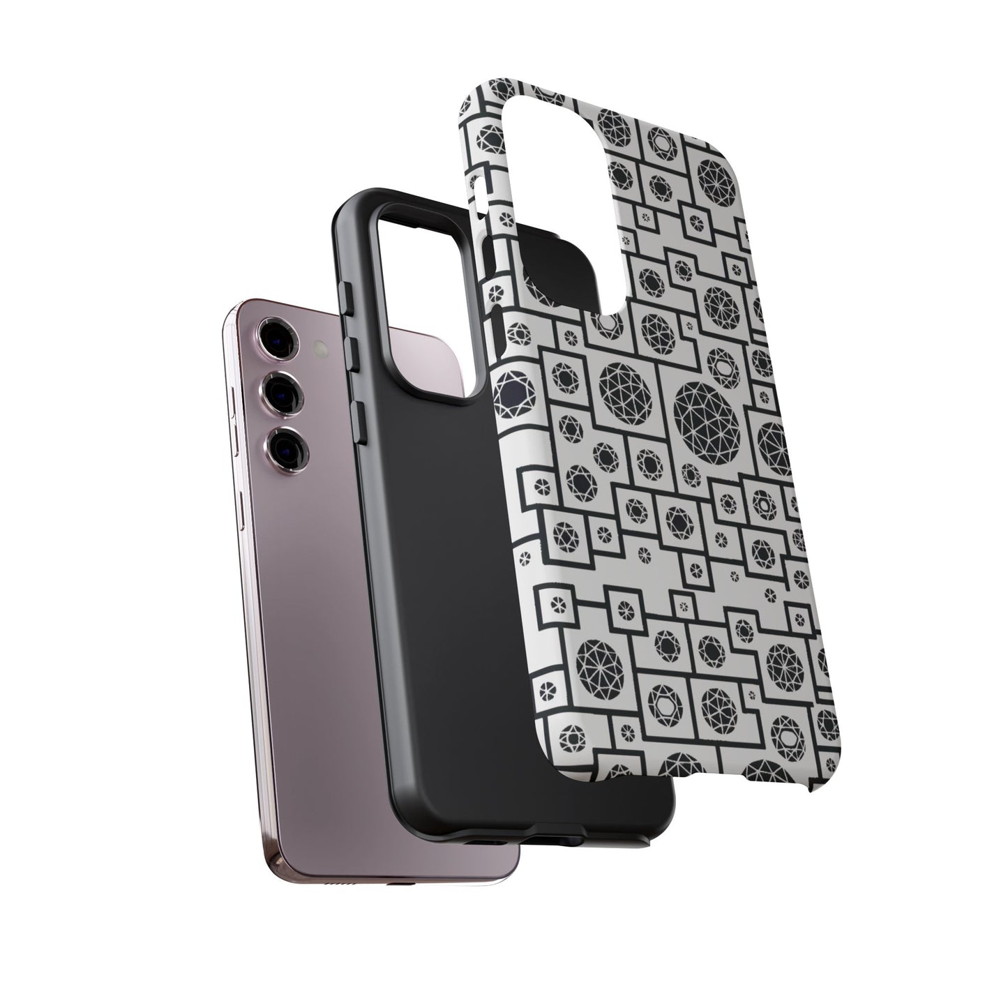 Unique Geometric Phone Case - For iPhone, Google Pixel, and Samsung Galaxy