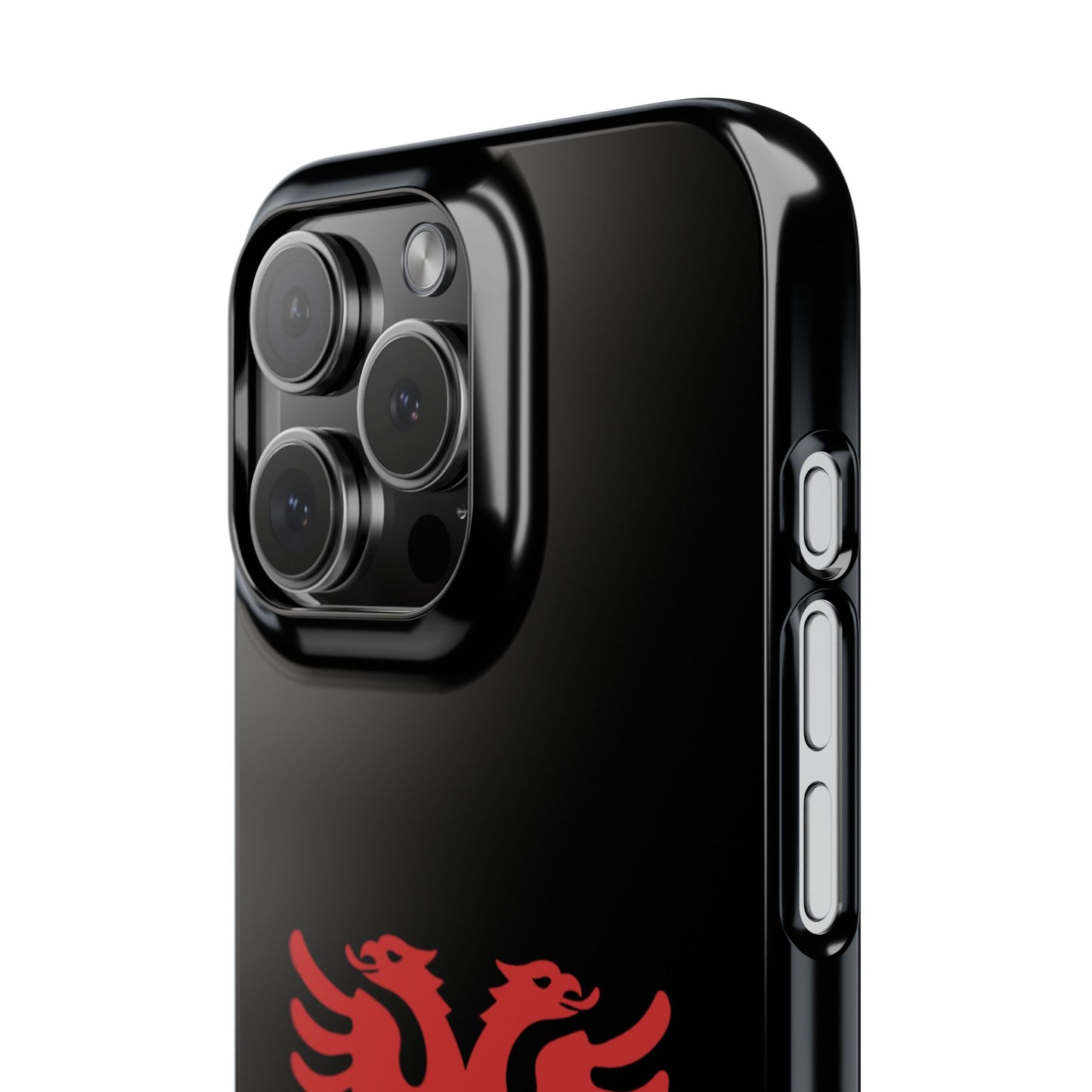 Slim Cases - Albania Double Headed Eagle, Albanian Flag Phone Cover, Patriotic Phone Case, National Symbol Gift, Unique Phone Accessories