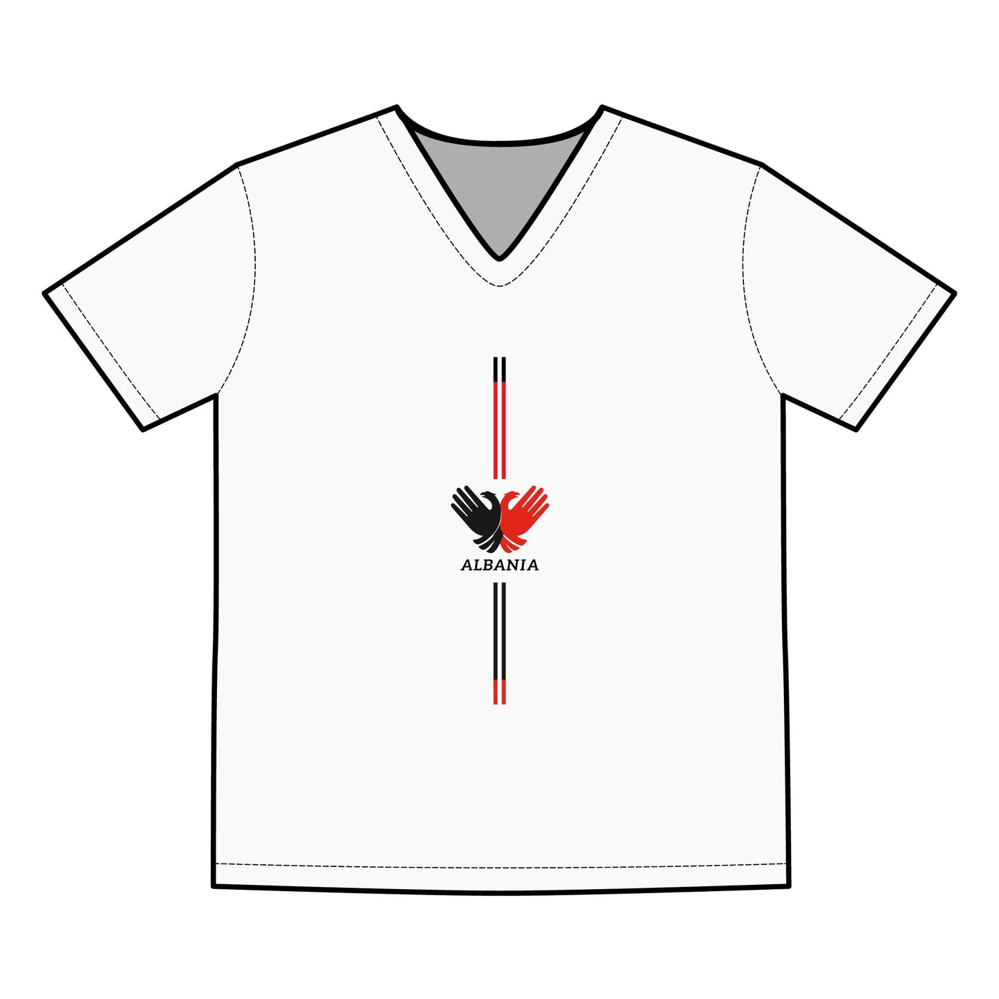 Men's Staple V Neck Tee