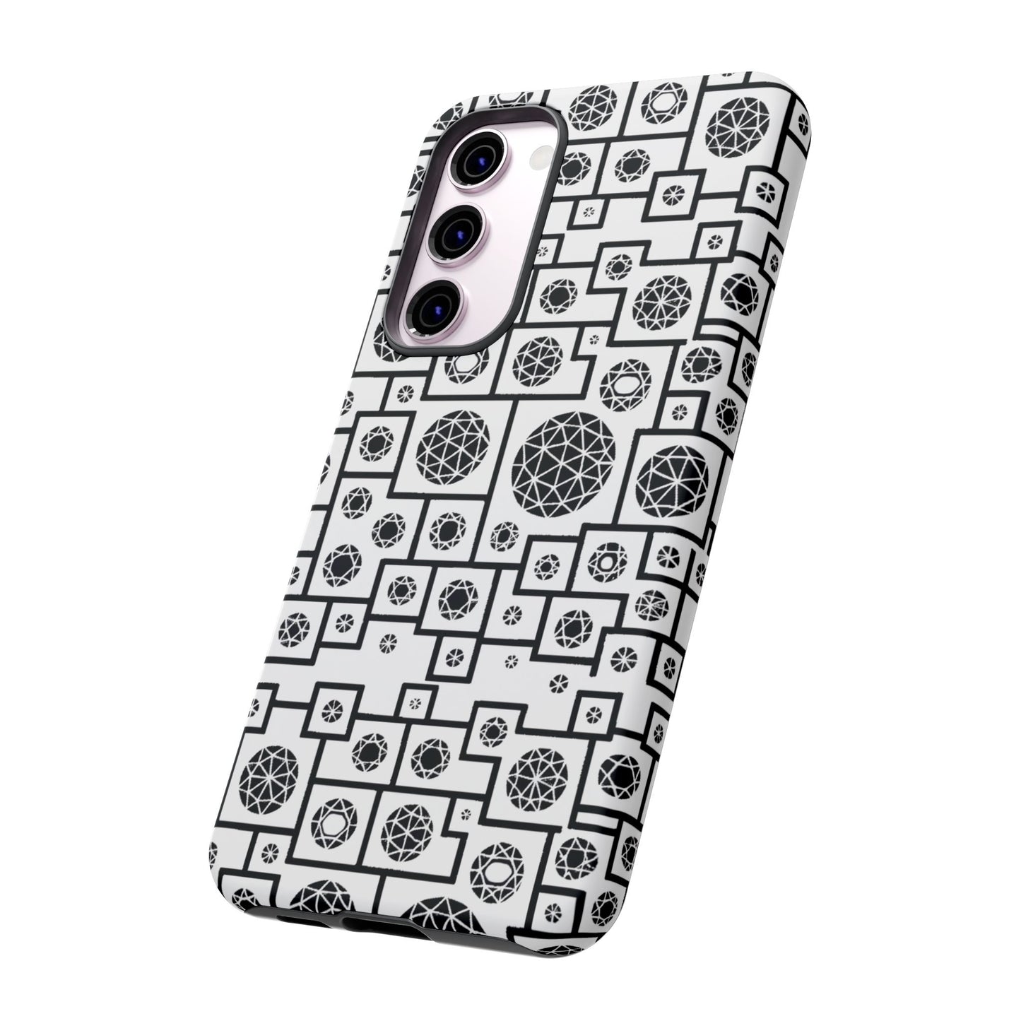 Unique Geometric Phone Case - For iPhone, Google Pixel, and Samsung Galaxy