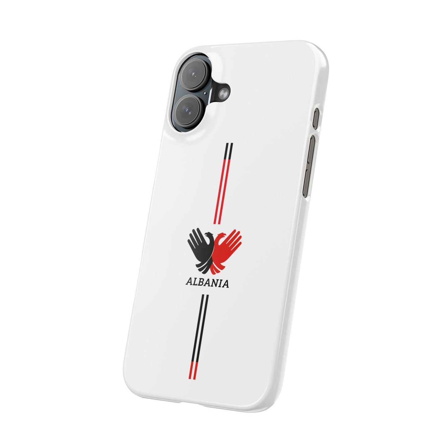 Albania Slim Phone Case | Stylish Mobile Cover, Unique Gift for Travelers, Phone Accessory for Albanian Pride, Home Decor