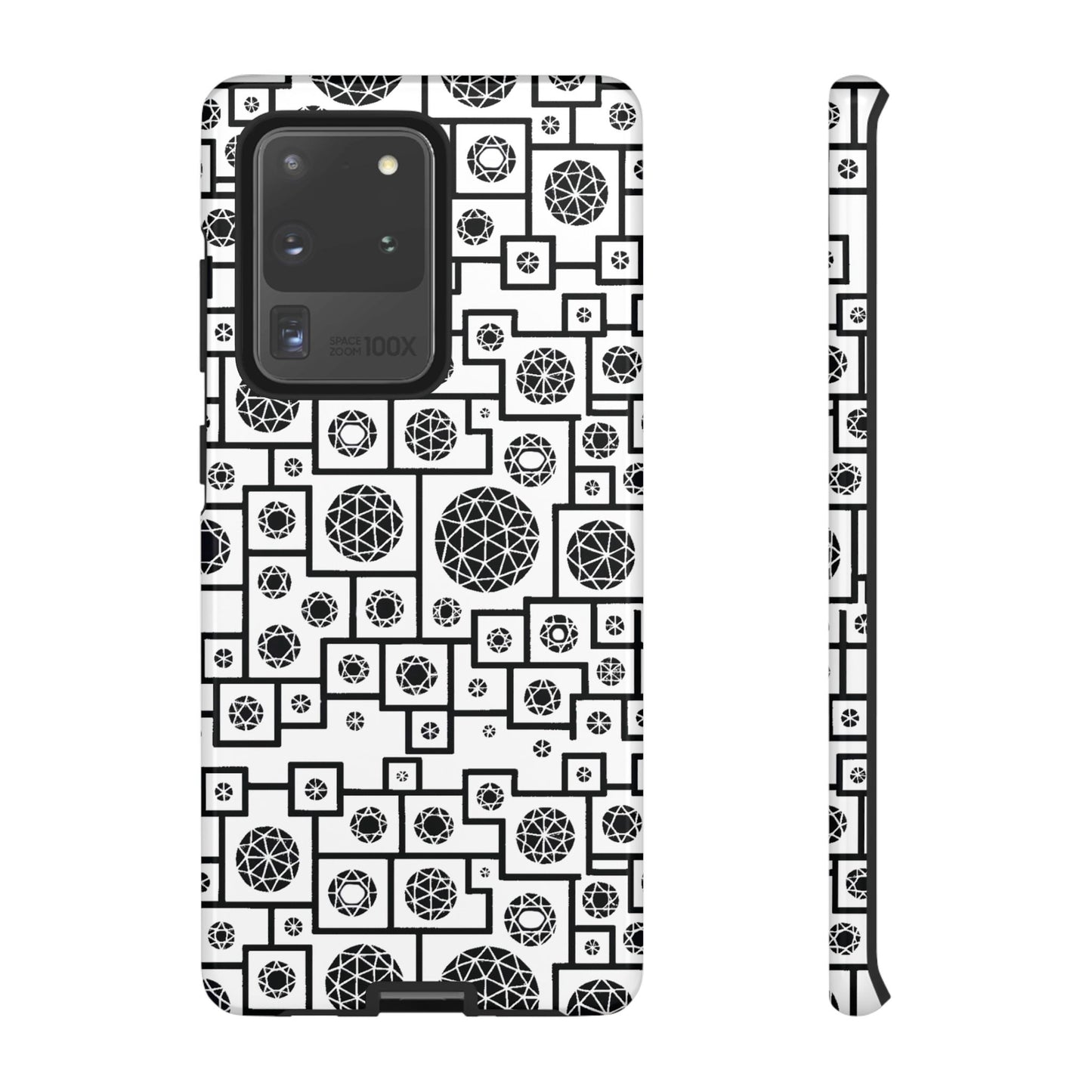 Unique Geometric Phone Case - For iPhone, Google Pixel, and Samsung Galaxy