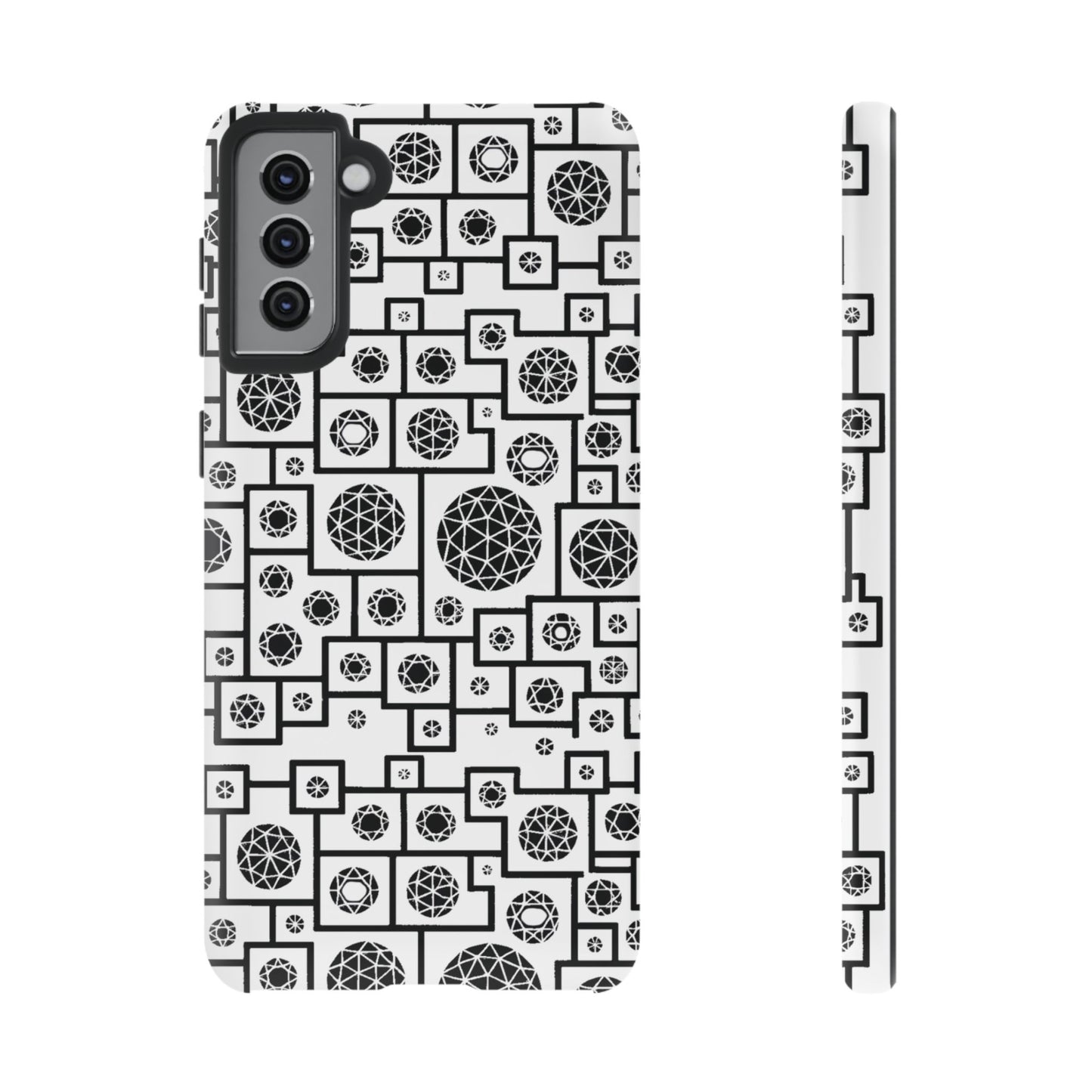 Unique Geometric Phone Case - For iPhone, Google Pixel, and Samsung Galaxy