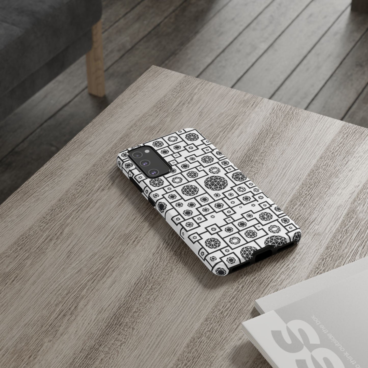 Unique Geometric Phone Case - For iPhone, Google Pixel, and Samsung Galaxy