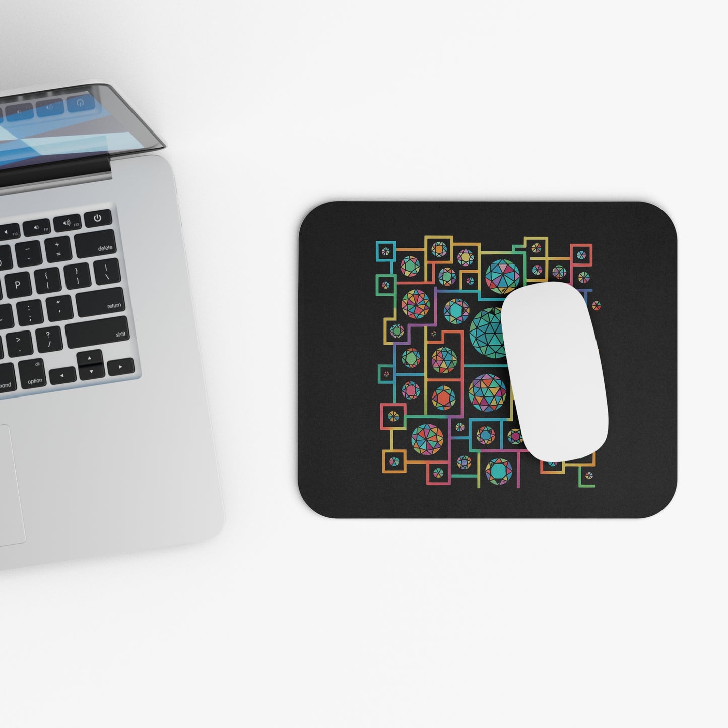 Geometric Heritage Mouse Pad