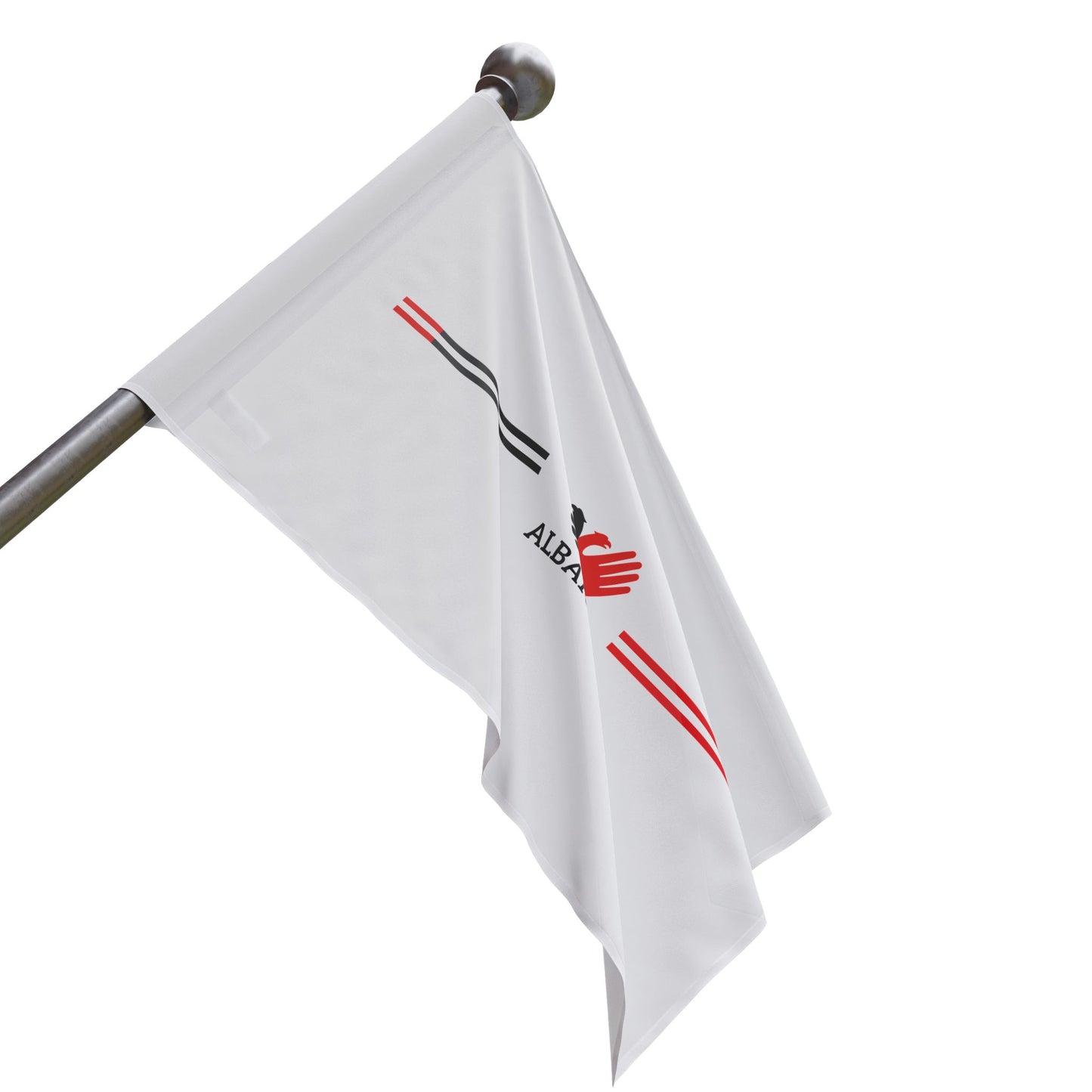 Albanian Flag Decor, National Pride Flag, Decorative Banner, Home & Office Wall Art, Albania Flag Gift