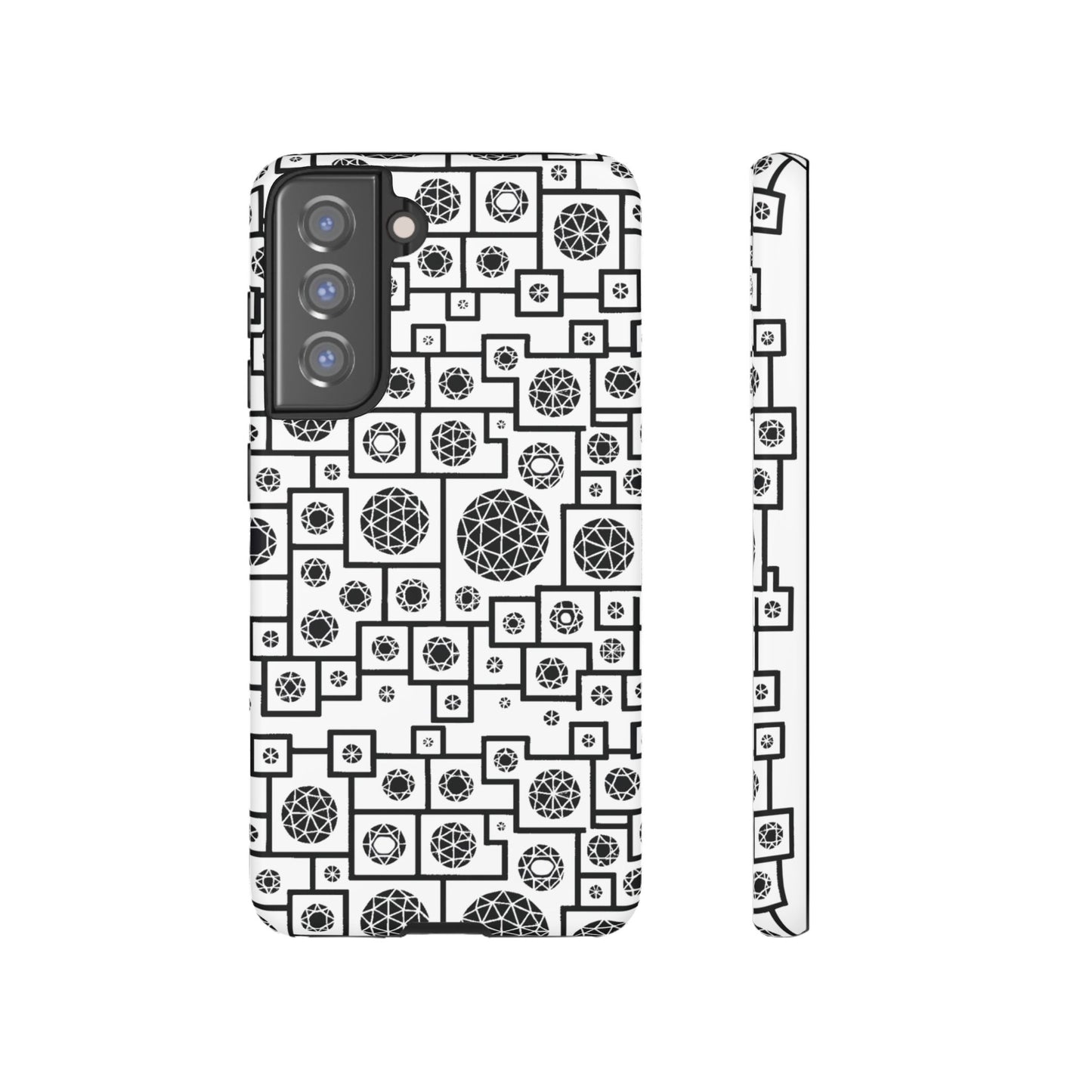 Unique Geometric Phone Case - For iPhone, Google Pixel, and Samsung Galaxy