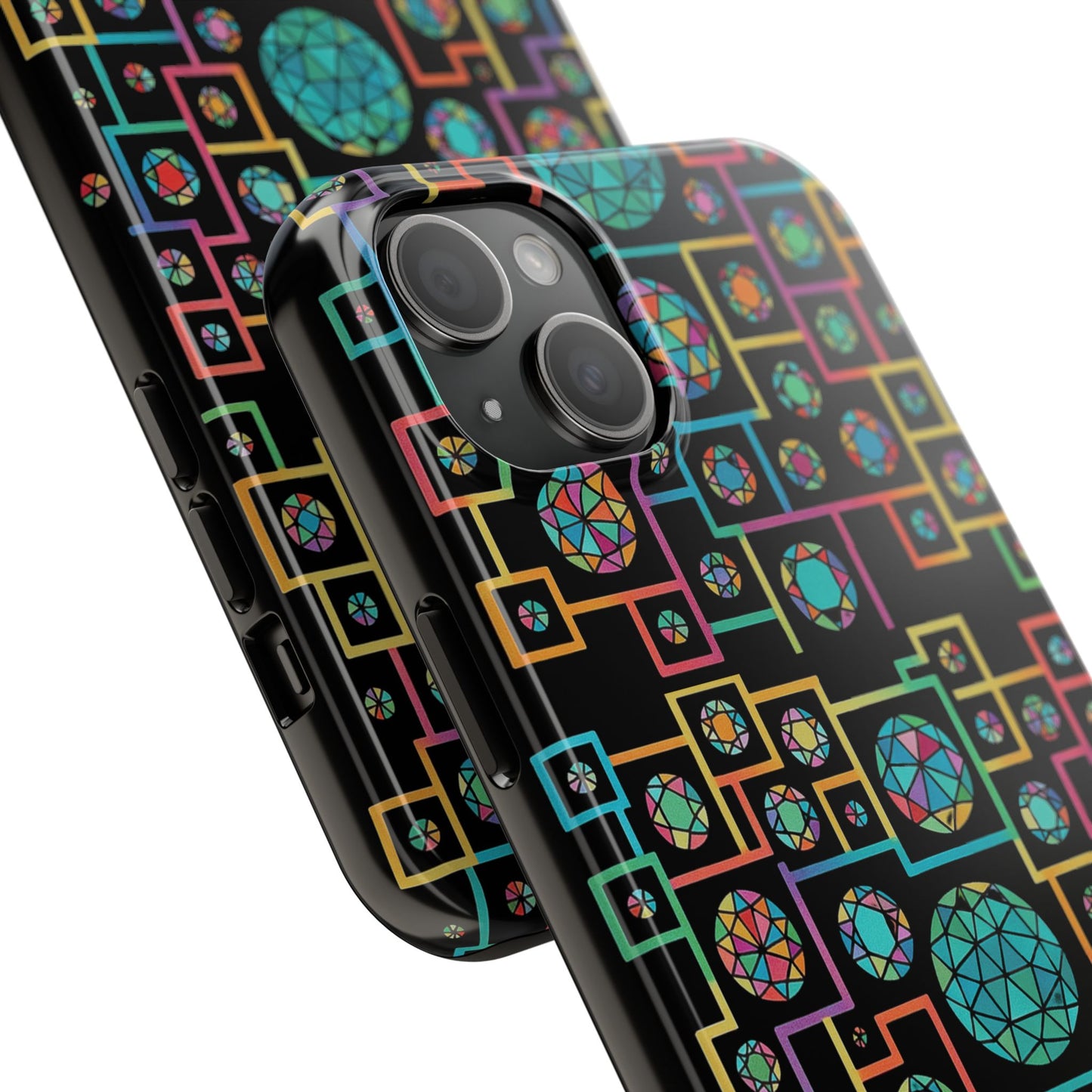 Geometric Dome Inspired Tough Phone Cases