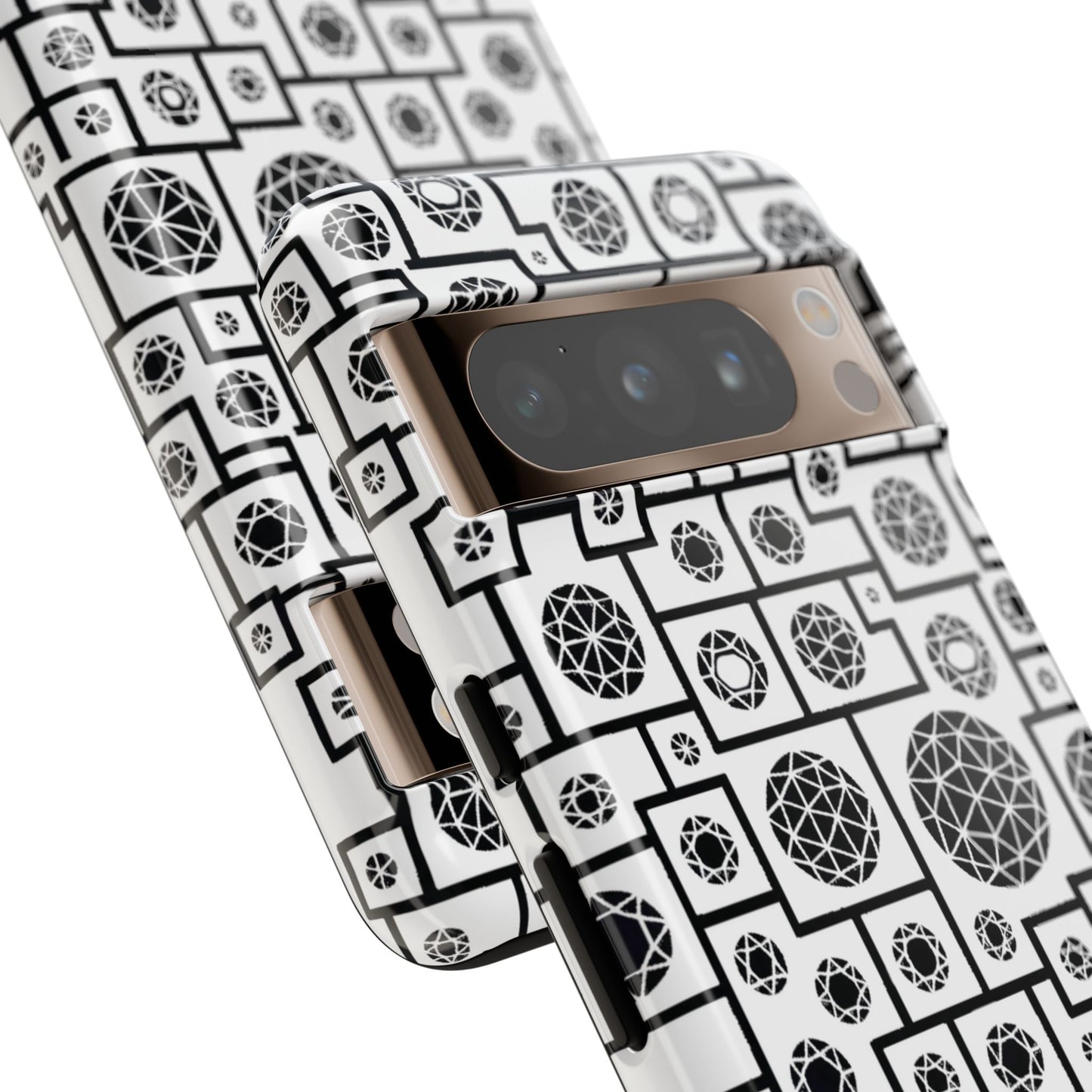 Unique Geometric Phone Case - For iPhone, Google Pixel, and Samsung Galaxy