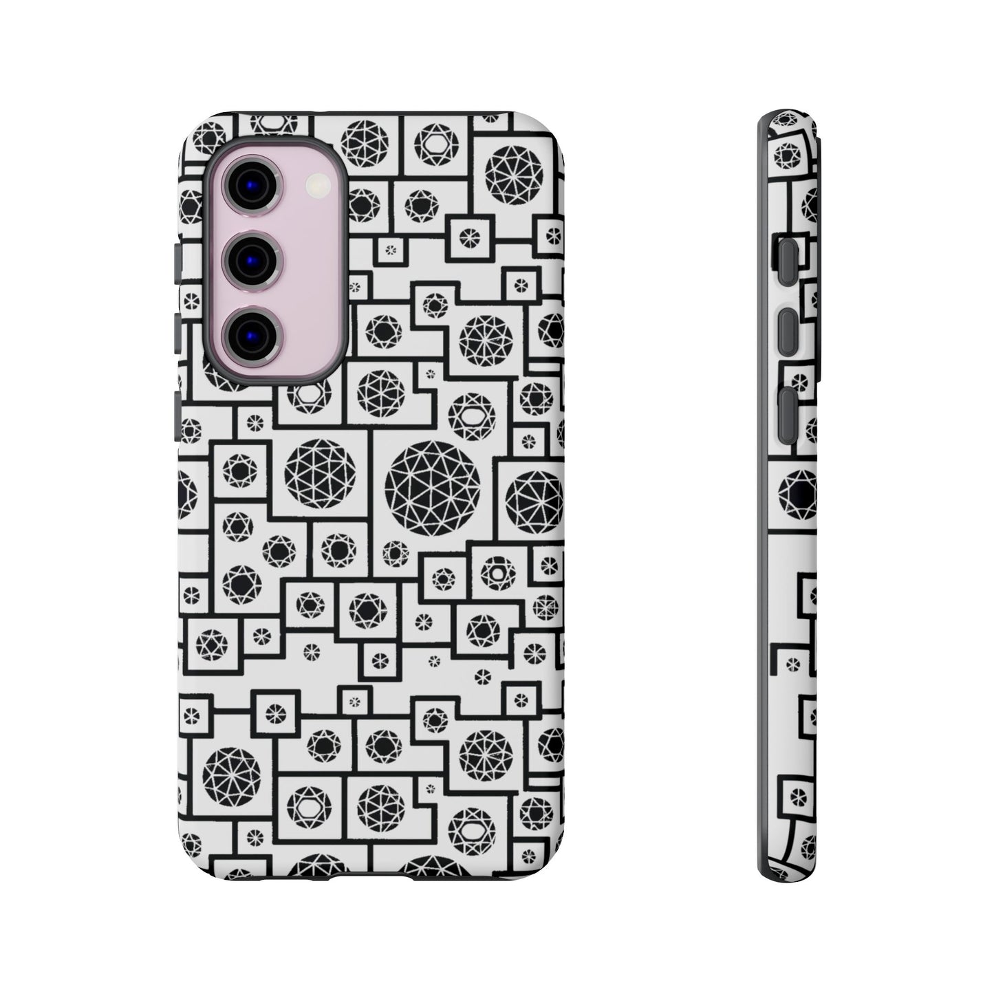 Unique Geometric Phone Case - For iPhone, Google Pixel, and Samsung Galaxy
