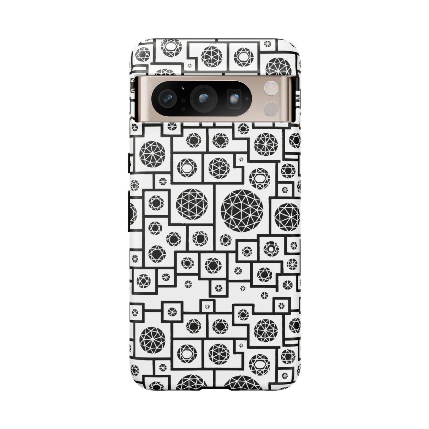 Unique Geometric Phone Case - For iPhone, Google Pixel, and Samsung Galaxy