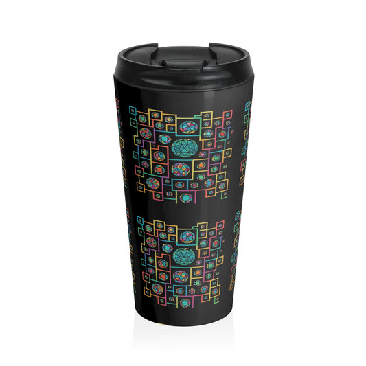 Geometric Heritage Travel Tumbler