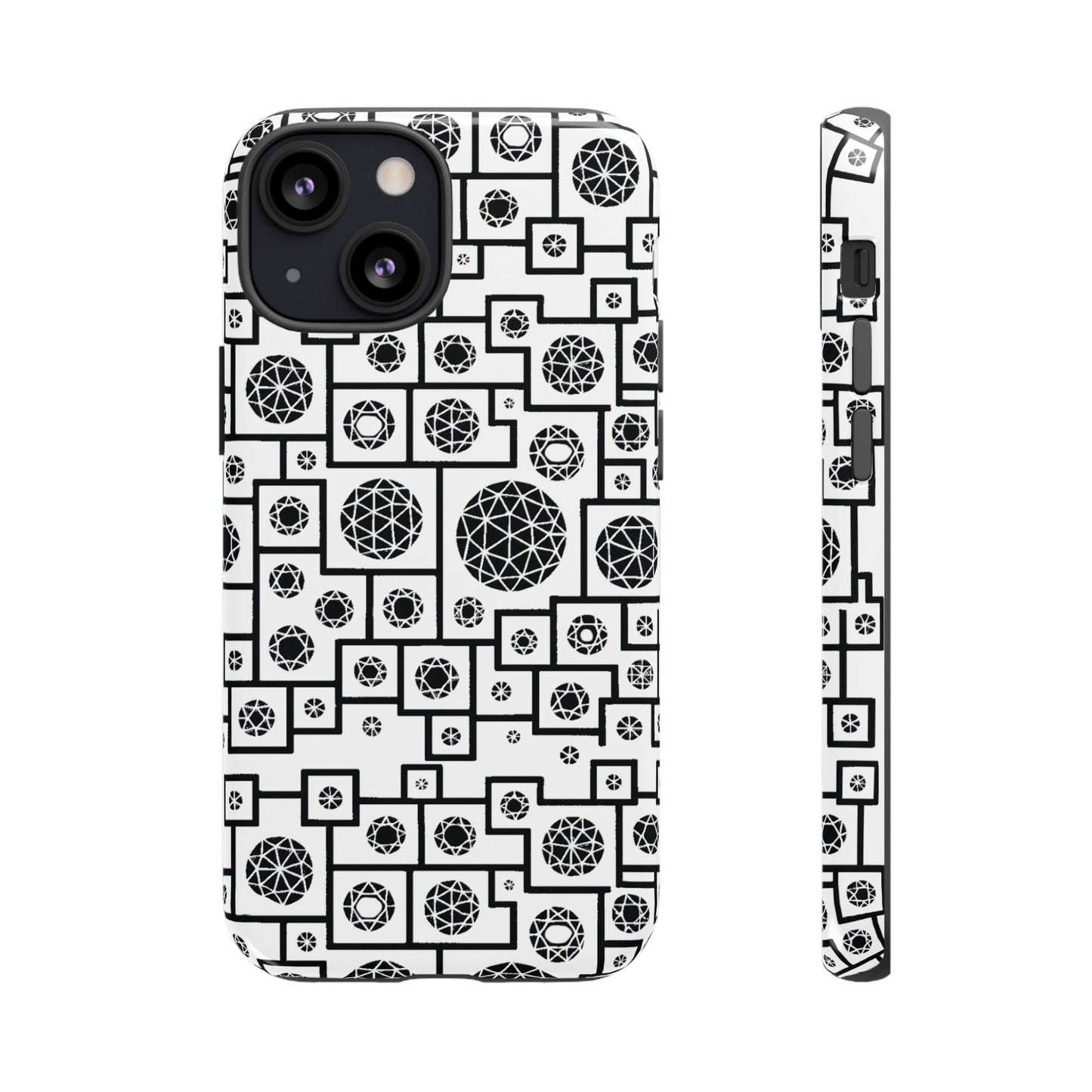 Unique Geometric Phone Case - For iPhone, Google Pixel, and Samsung Galaxy