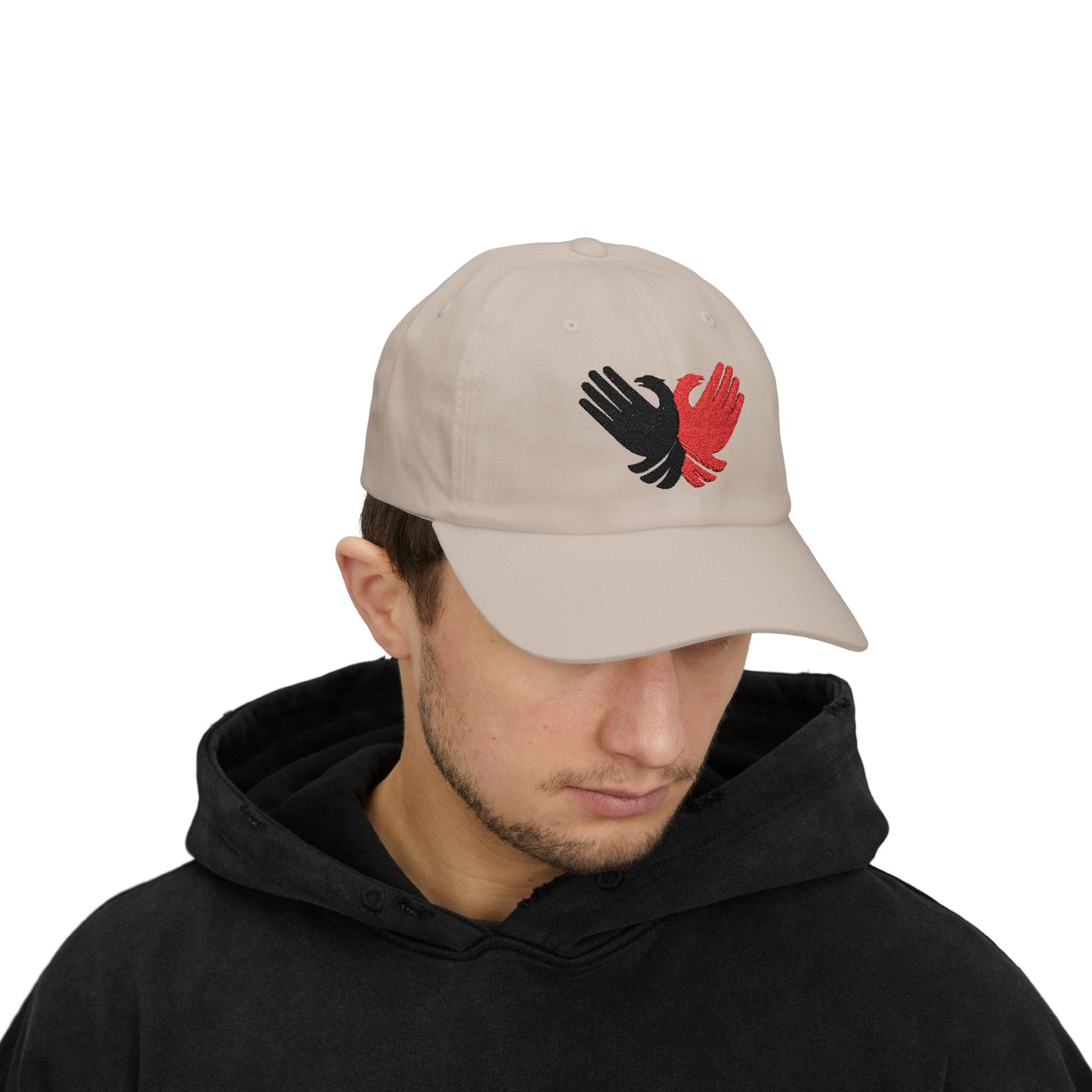 Embroidered Albania Double Headed Eagle Hat - Vintage Baseball Cap, Retro Dad Hat, Patriotic Headwear, Gift for Him