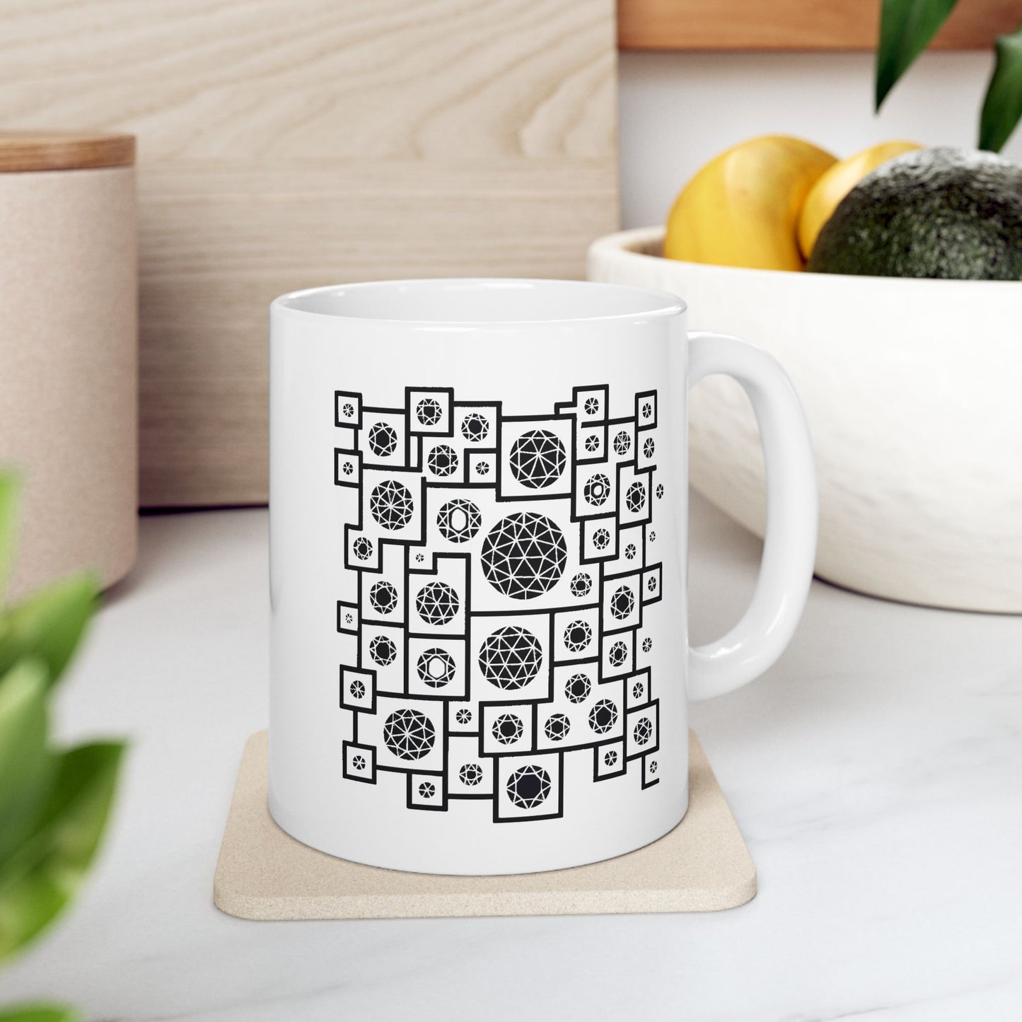 Geometric Heritage Mug 11oz, 15oz