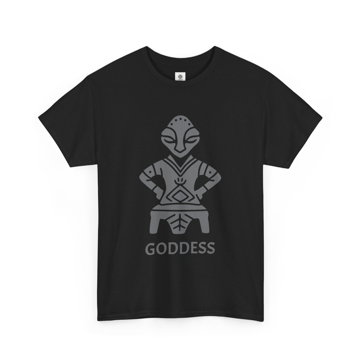 The Goddess On The Throne Cultural Artwork Tee Unisex Heavy Cotton Tee