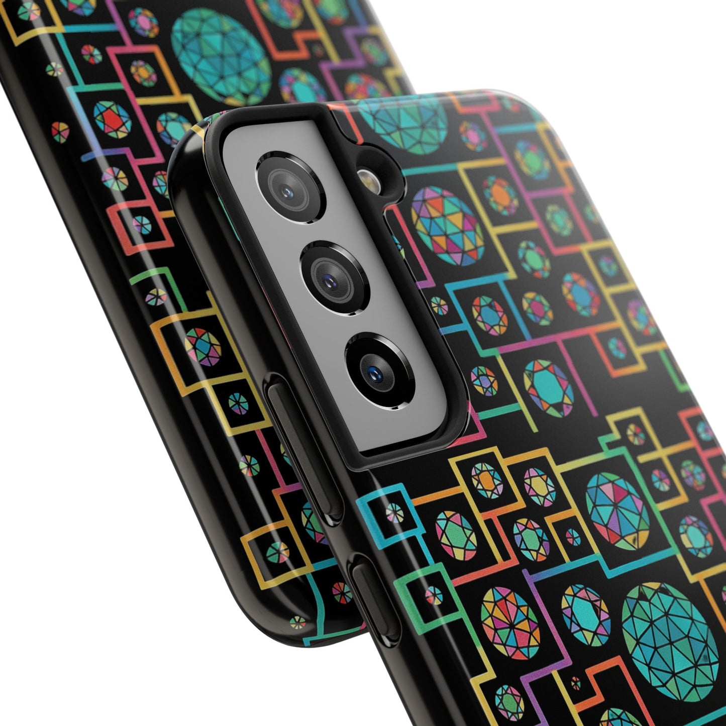 Geometric Dome Inspired Tough Phone Cases