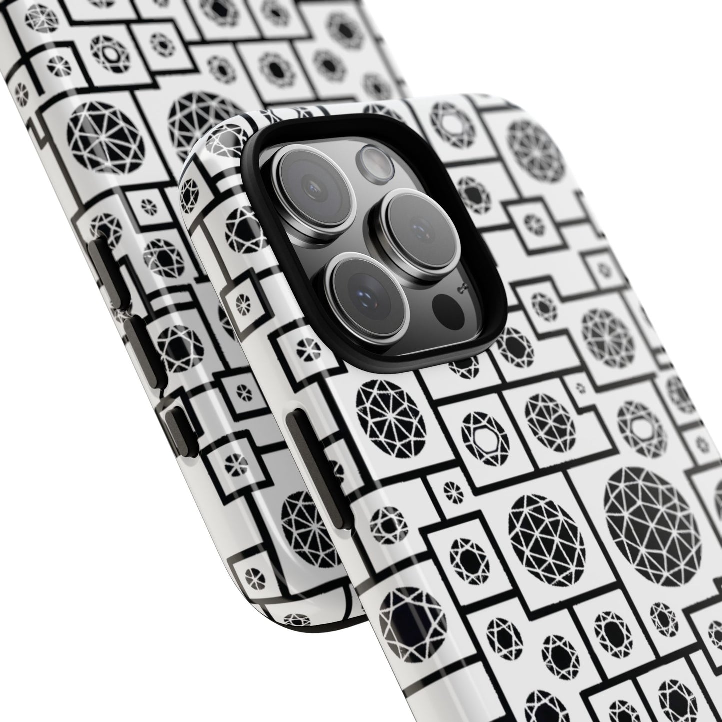 Unique Geometric Phone Case - For iPhone, Google Pixel, and Samsung Galaxy