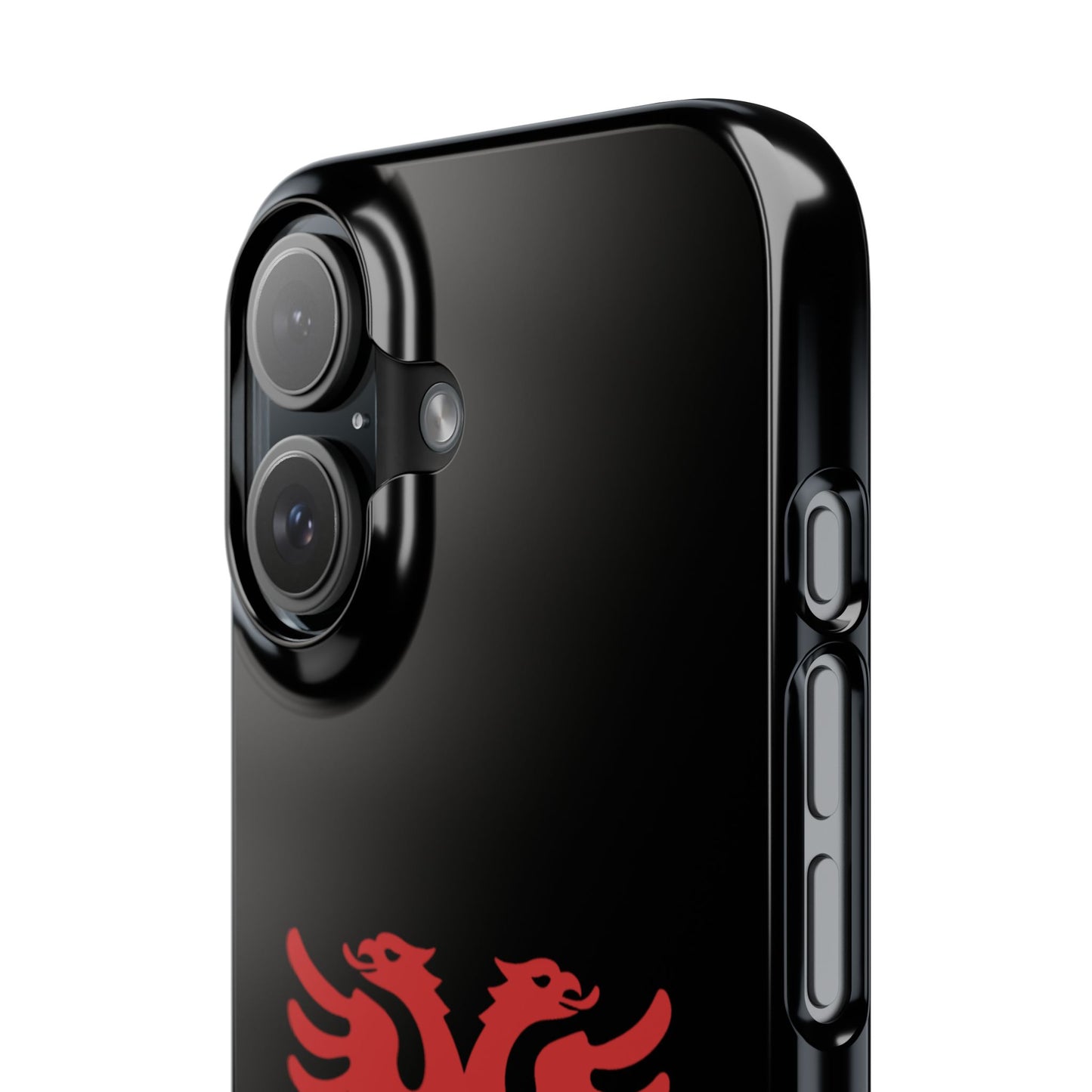 Slim Cases - Albania Double Headed Eagle, Albanian Flag Phone Cover, Patriotic Phone Case, National Symbol Gift, Unique Phone Accessories