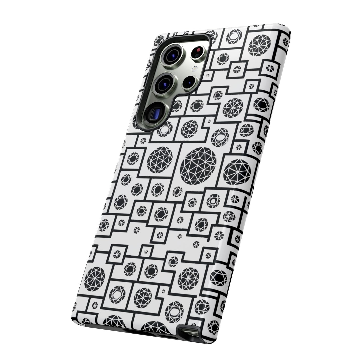 Unique Geometric Phone Case - For iPhone, Google Pixel, and Samsung Galaxy