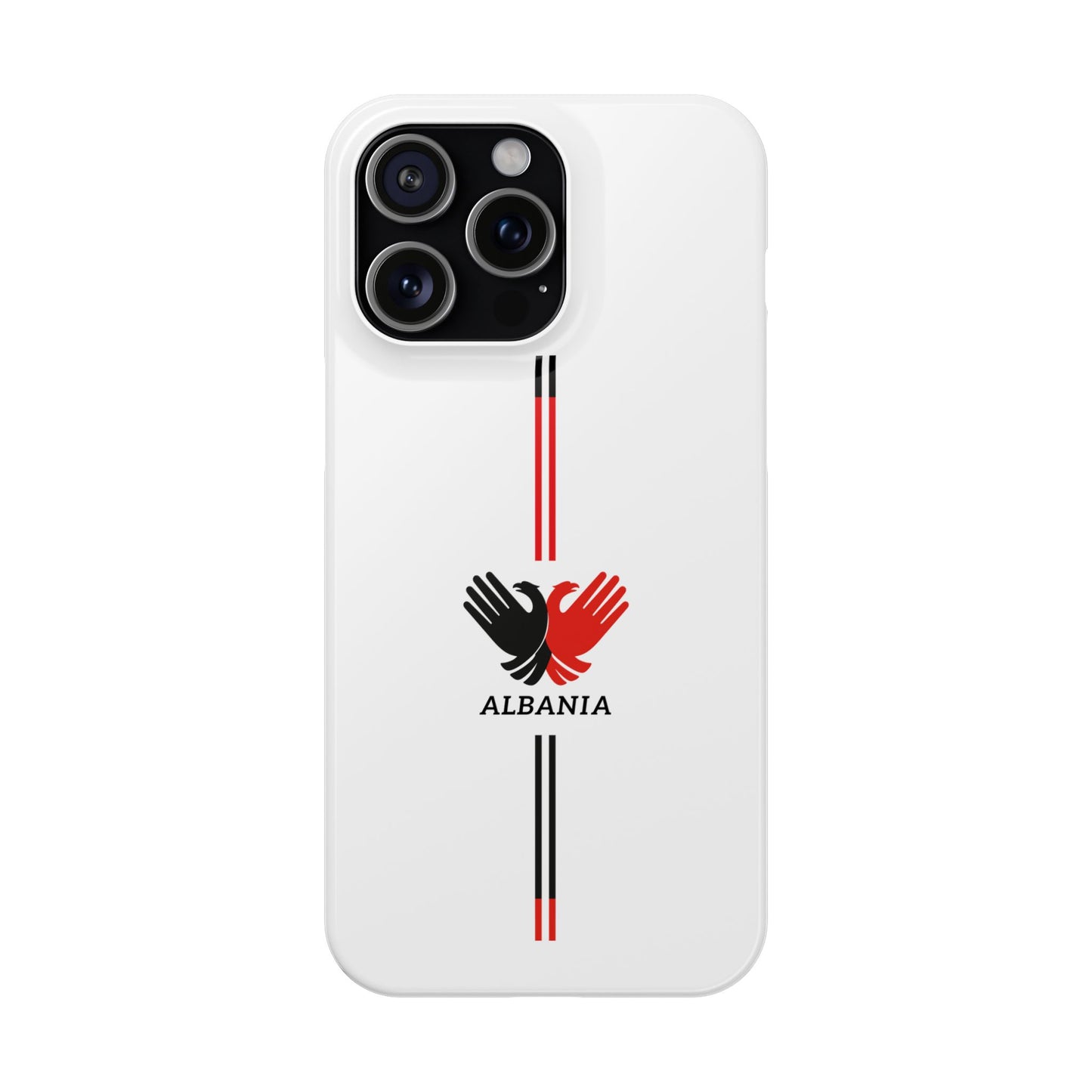 Albania Slim Phone Case | Stylish Mobile Cover, Unique Gift for Travelers, Phone Accessory for Albanian Pride, Home Decor