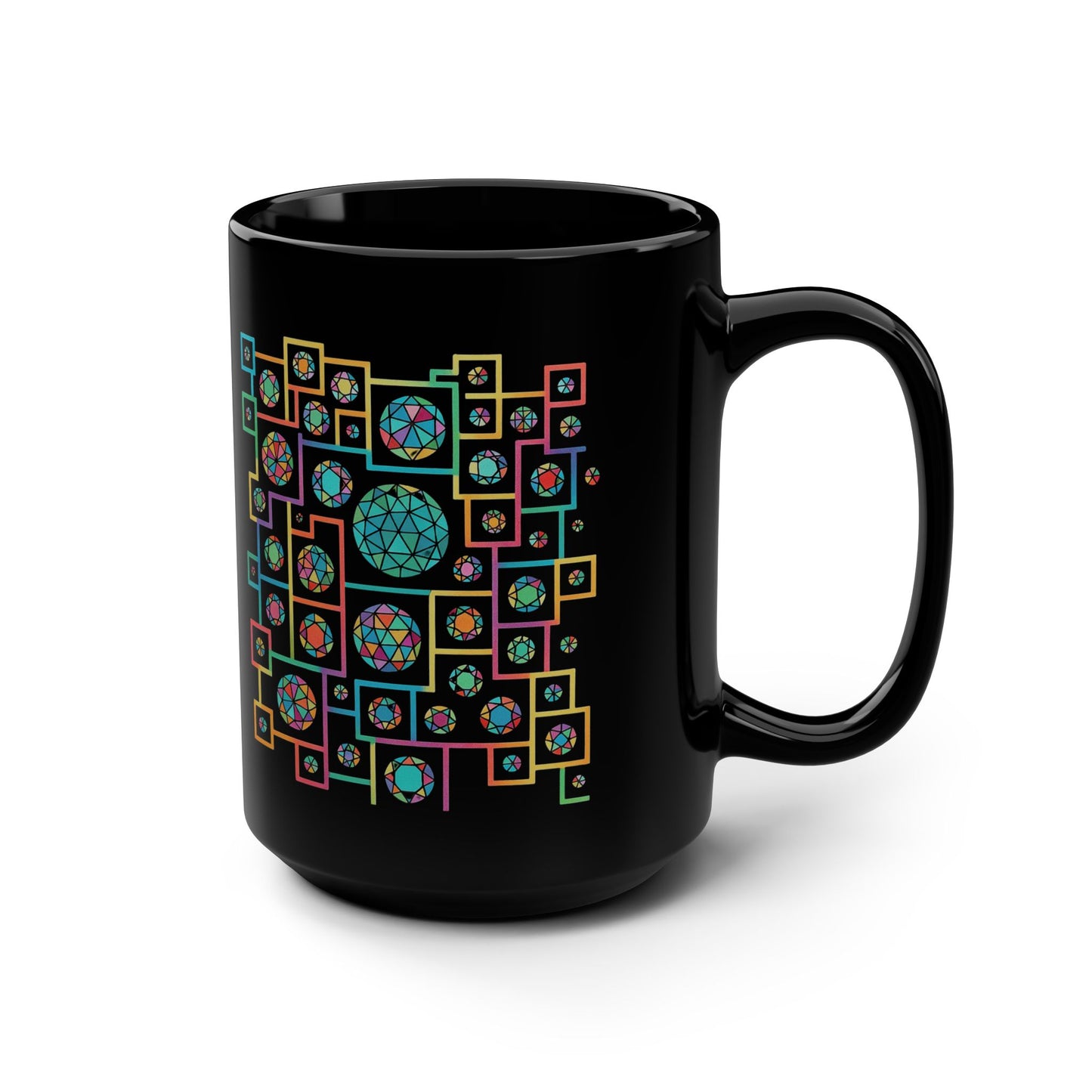 Geometric Heritage Ceramic Mug