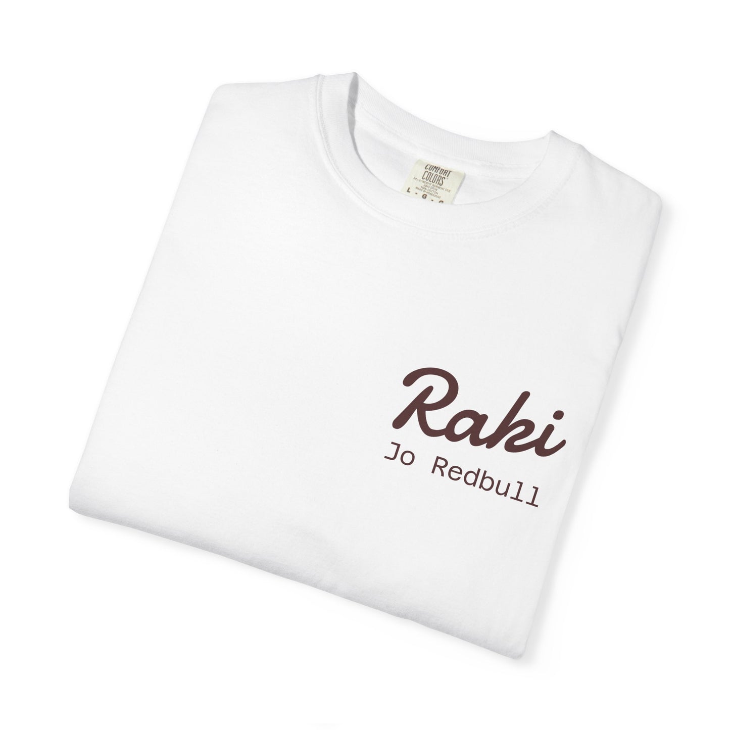 Baba T-Shirt, Casual Gift - Fathers Day "Raki, Jo Redbull"