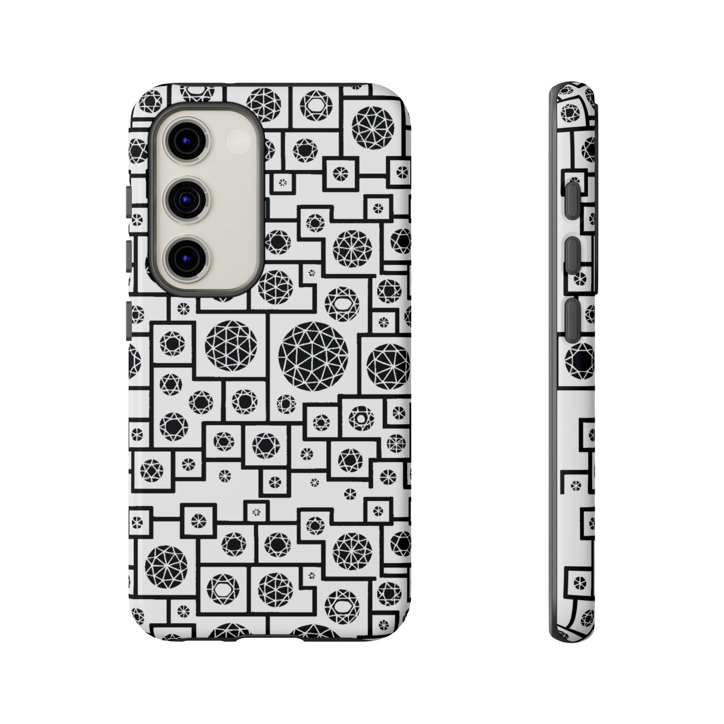Unique Geometric Phone Case - For iPhone, Google Pixel, and Samsung Galaxy