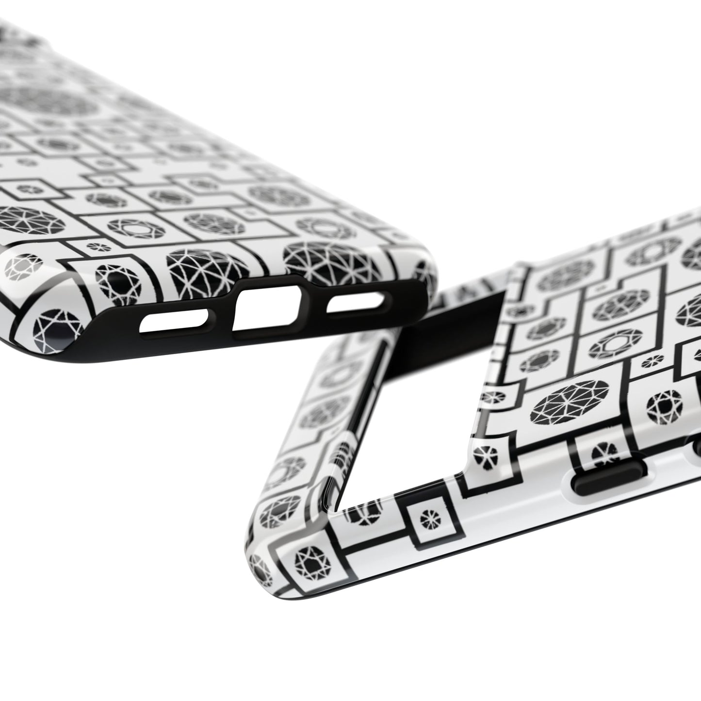 Unique Geometric Phone Case - For iPhone, Google Pixel, and Samsung Galaxy