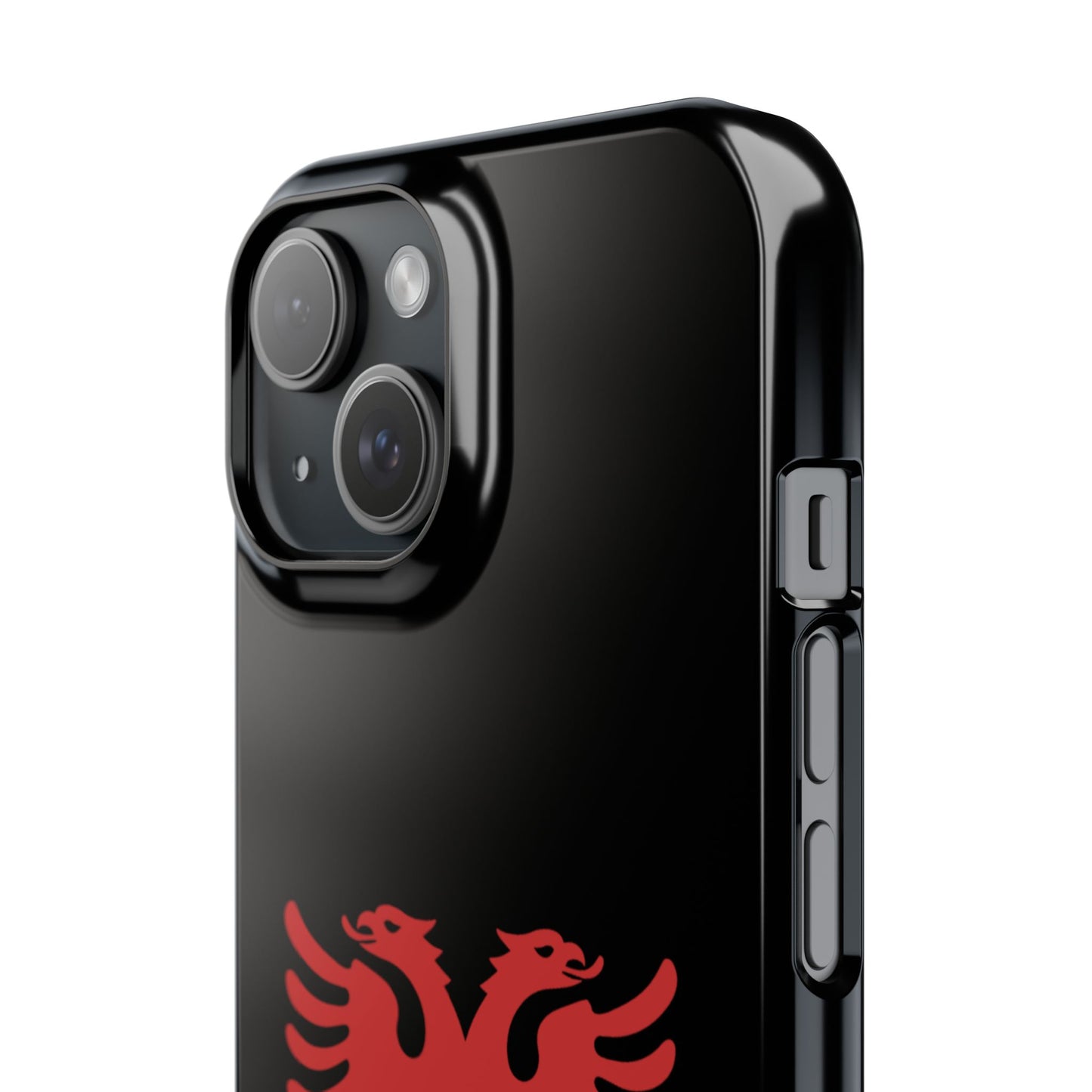 Slim Cases - Albania Double Headed Eagle, Albanian Flag Phone Cover, Patriotic Phone Case, National Symbol Gift, Unique Phone Accessories
