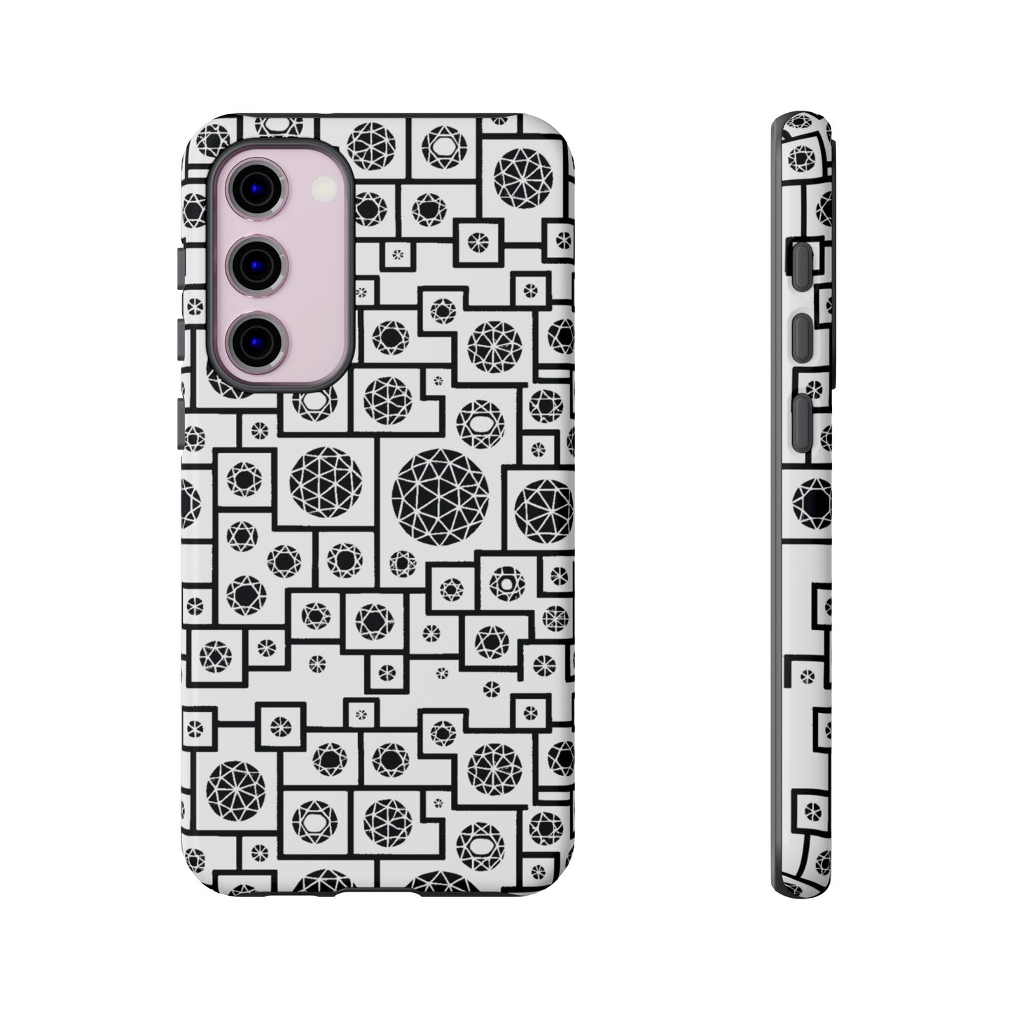 Unique Geometric Phone Case - For iPhone, Google Pixel, and Samsung Galaxy