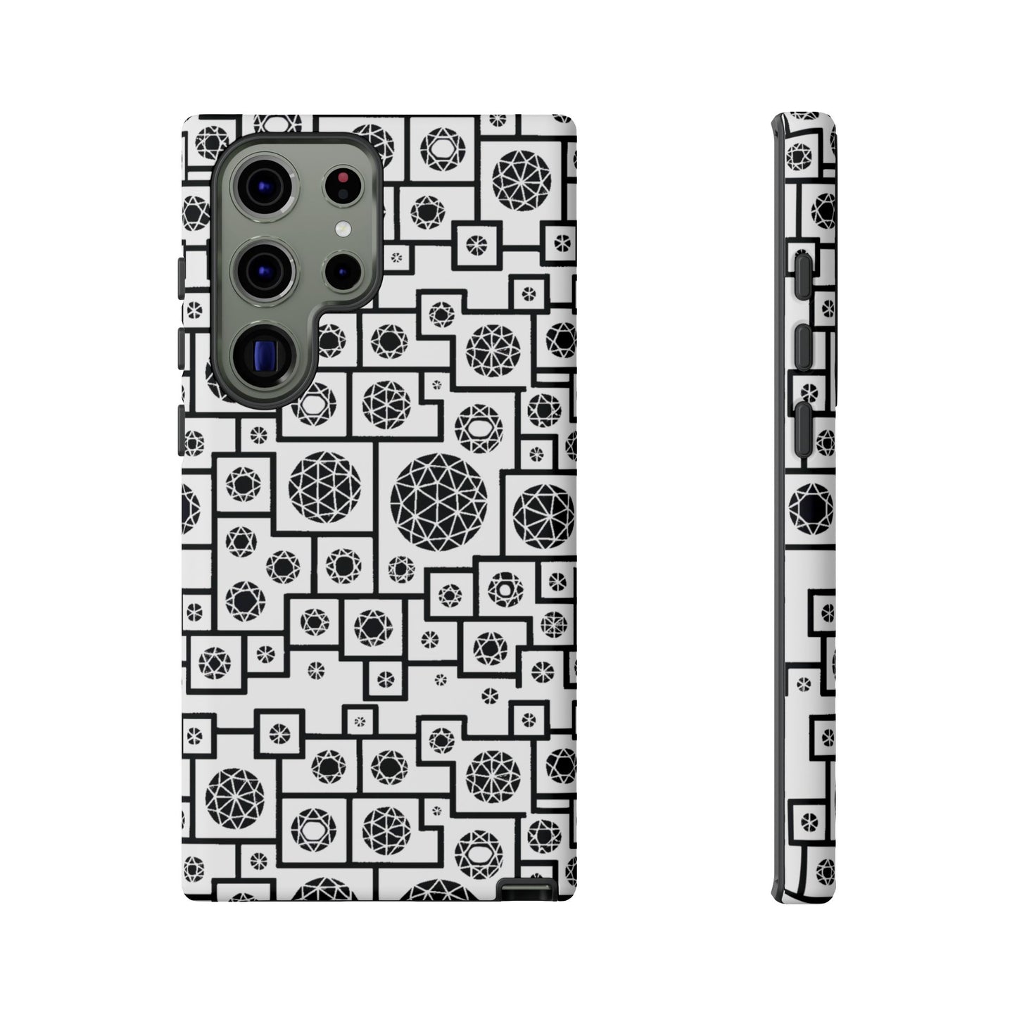 Unique Geometric Phone Case - For iPhone, Google Pixel, and Samsung Galaxy