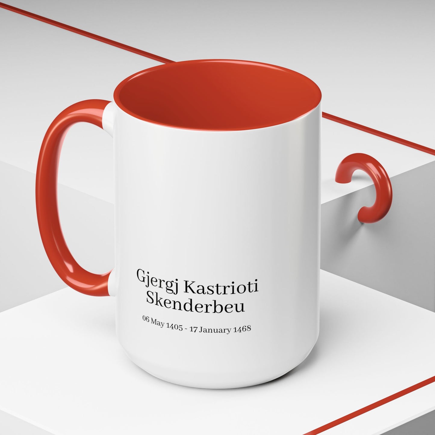 Coffee Mug - Gjergj Kastrioti Skederbeu Design