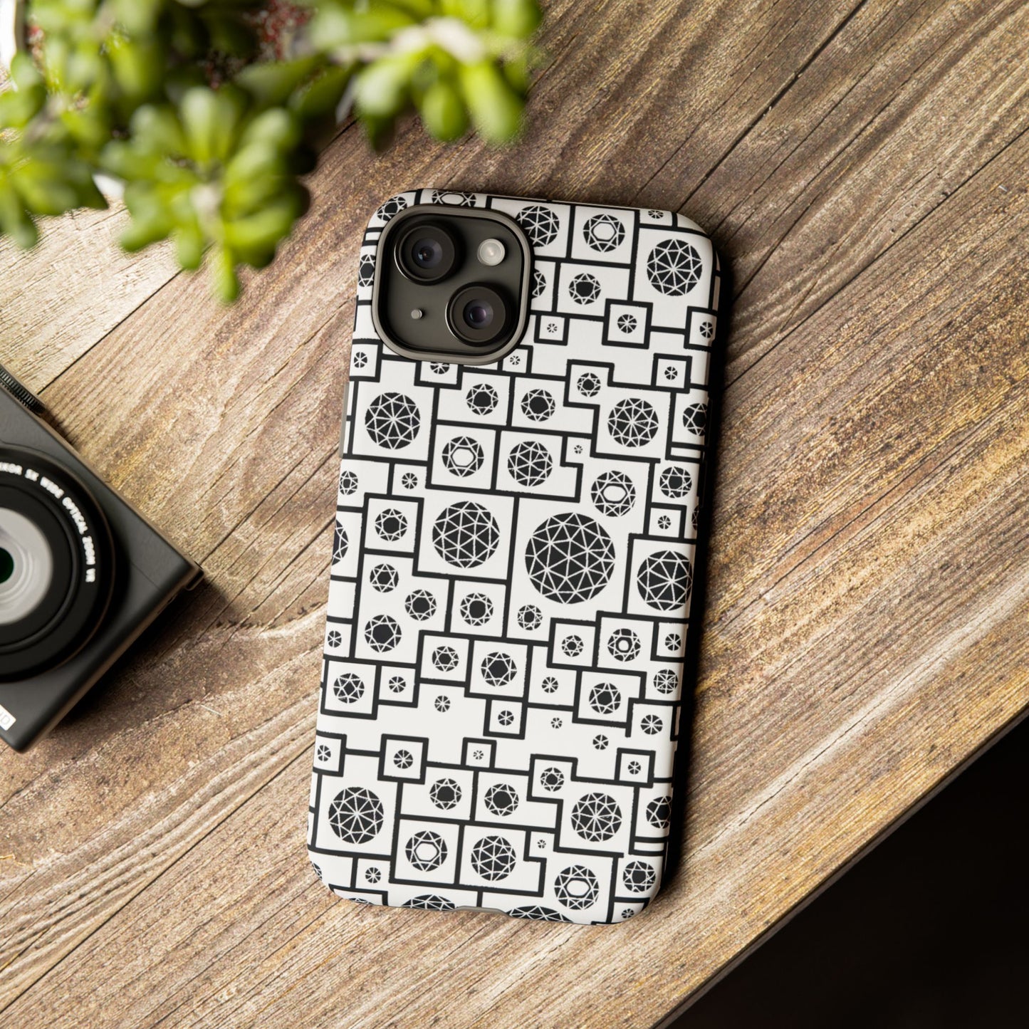 Unique Geometric Phone Case - For iPhone, Google Pixel, and Samsung Galaxy