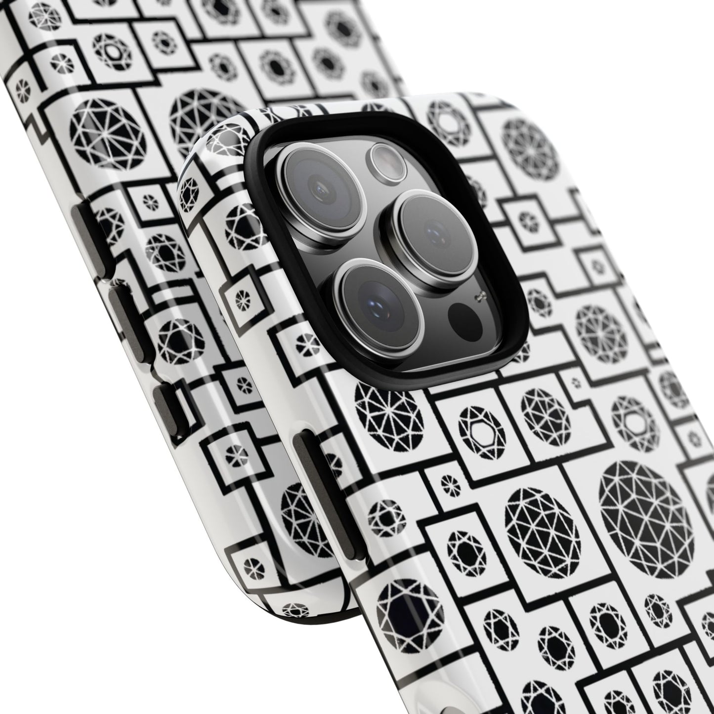 Unique Geometric Phone Case - For iPhone, Google Pixel, and Samsung Galaxy