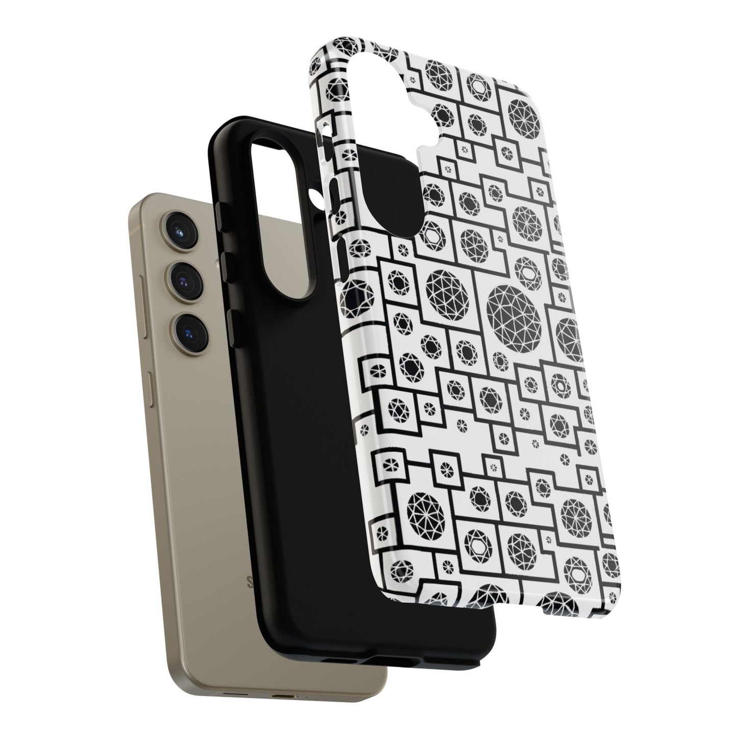 Unique Geometric Phone Case - For iPhone, Google Pixel, and Samsung Galaxy