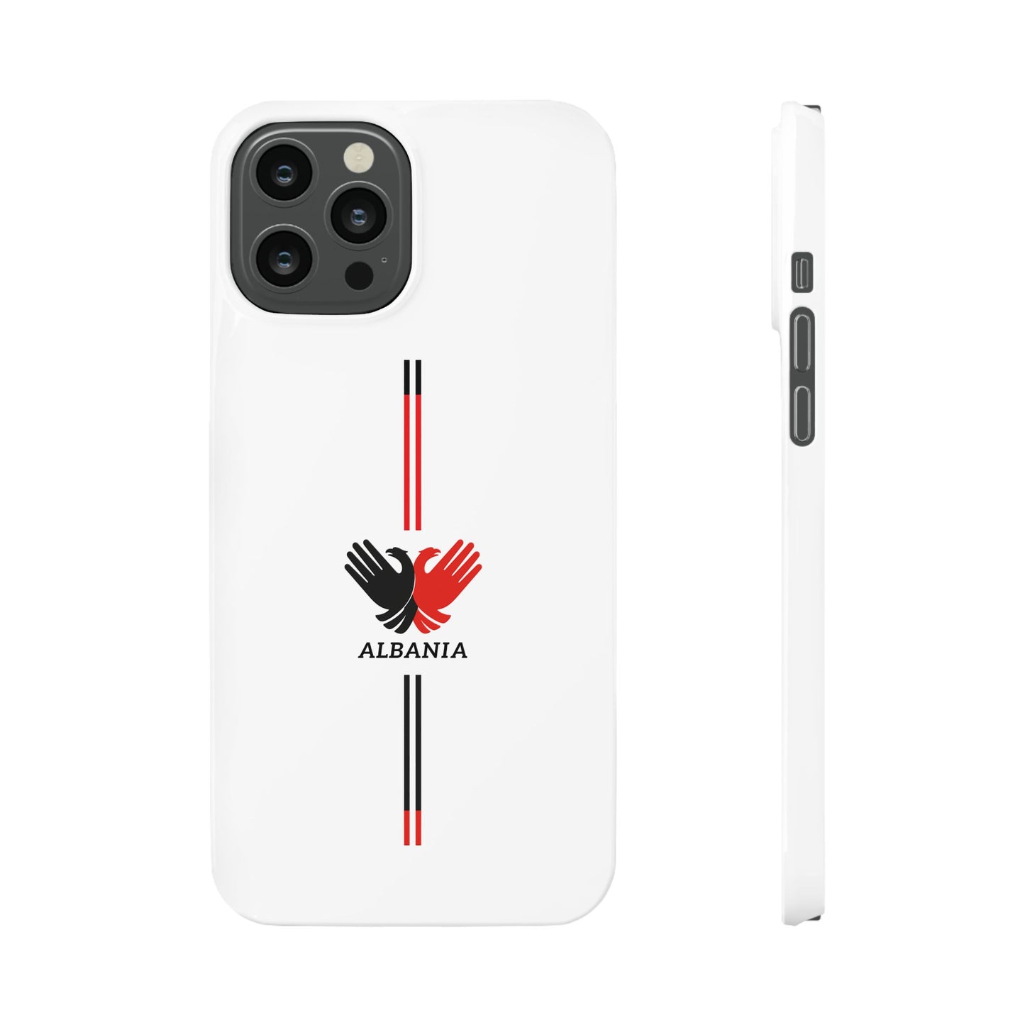 Albania Slim Phone Case | Stylish Mobile Cover, Unique Gift for Travelers, Phone Accessory for Albanian Pride, Home Decor