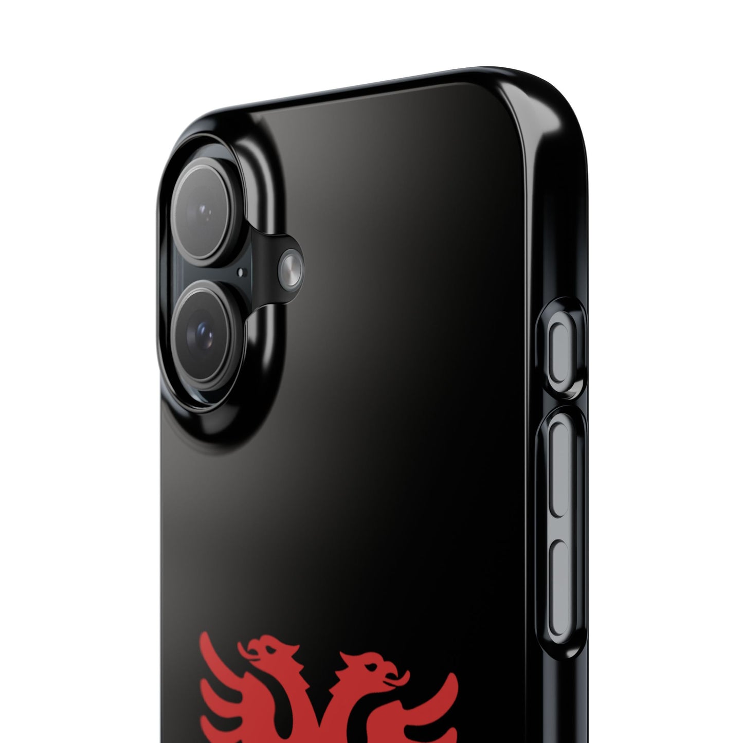 Slim Cases - Albania Double Headed Eagle, Albanian Flag Phone Cover, Patriotic Phone Case, National Symbol Gift, Unique Phone Accessories