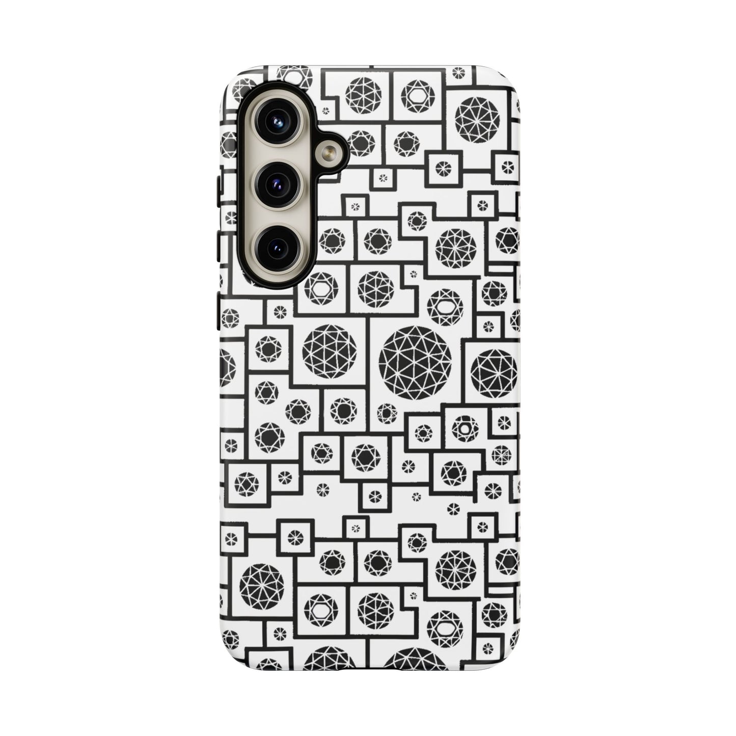 Unique Geometric Phone Case - For iPhone, Google Pixel, and Samsung Galaxy