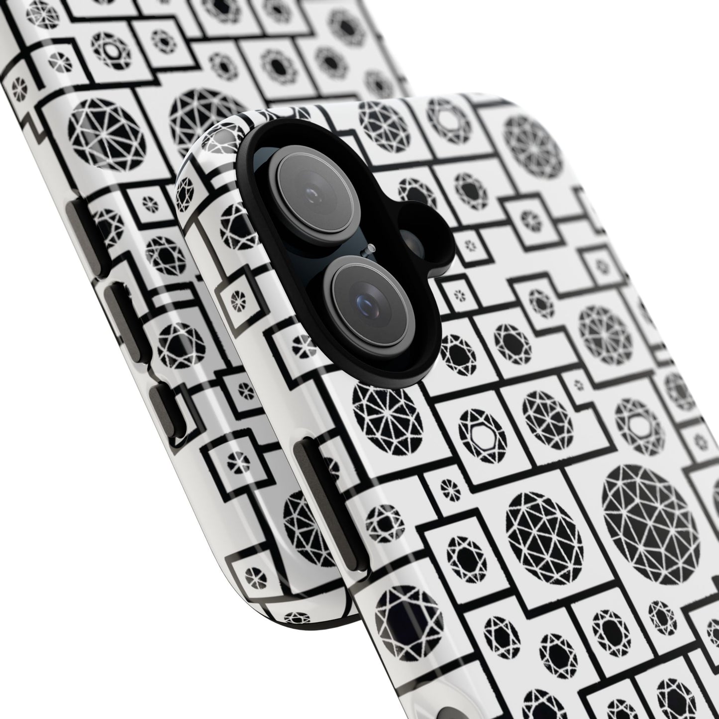 Unique Geometric Phone Case - For iPhone, Google Pixel, and Samsung Galaxy