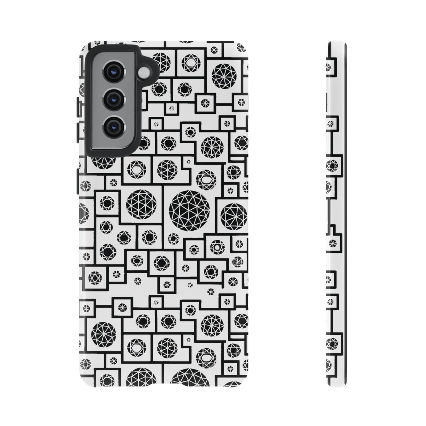 Unique Geometric Phone Case - For iPhone, Google Pixel, and Samsung Galaxy