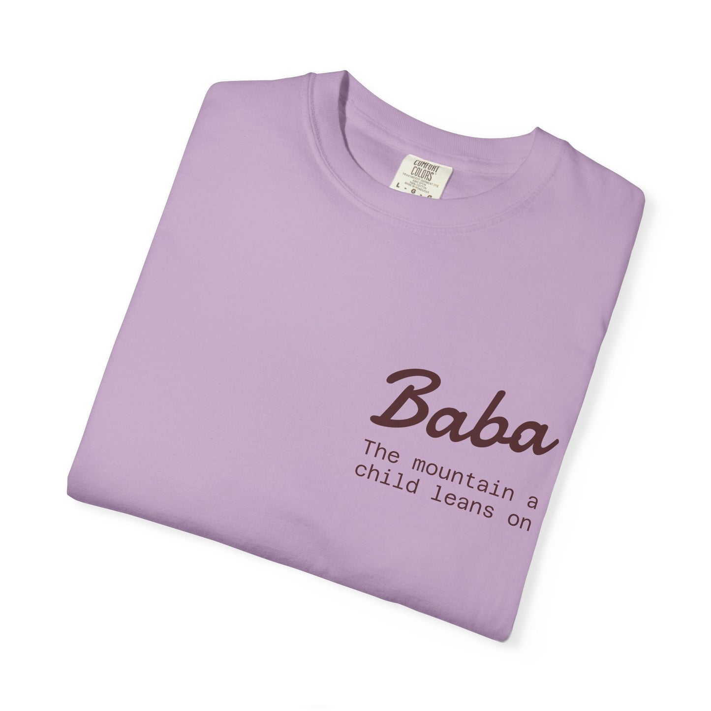 Baba T-Shirt, Casual Gift, Unique, Comfortable Everyday Style - Fathers Day