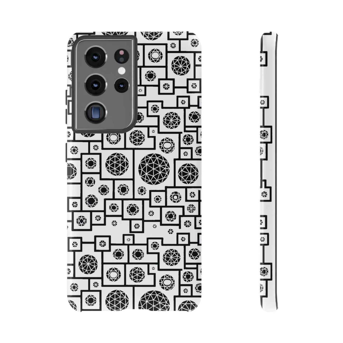 Unique Geometric Phone Case - For iPhone, Google Pixel, and Samsung Galaxy